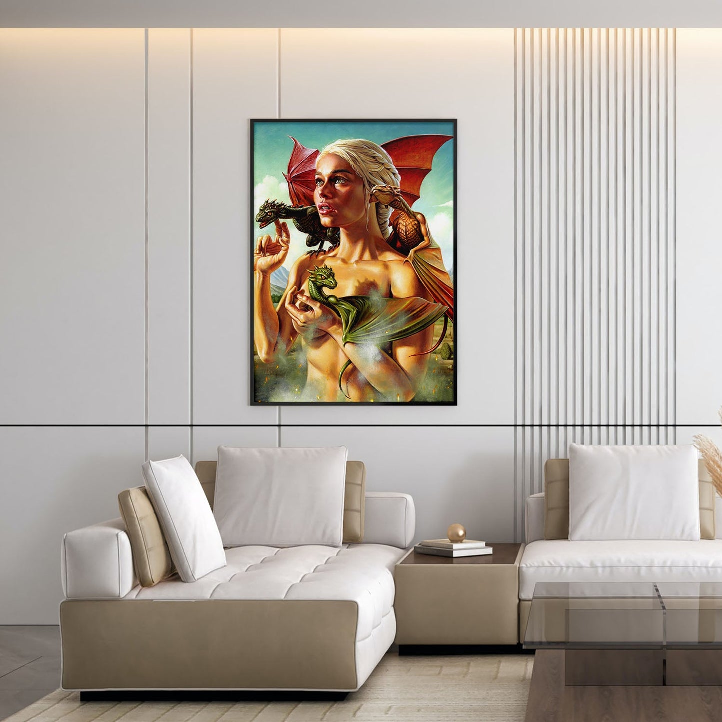 Flex Designs Poster Game of Thrones Mother of Dragons 5 x 7" Home Goods - TV Show 2011 TV Show Poster