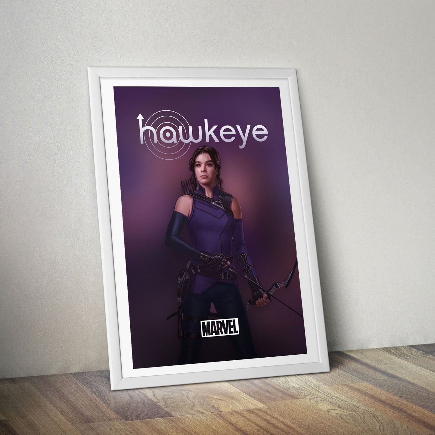 Flex Designs Poster Hawkeye Hailey Minimalist 8 x 10" Home Goods - TV Show 2021 TV Show Poster