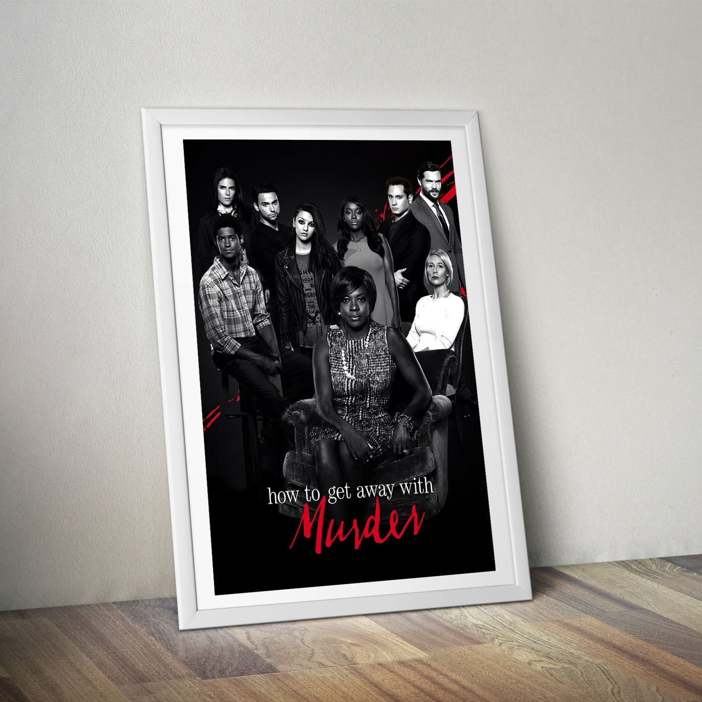 Flex Designs Poster How to Get Away with Murder 8 x 10" Home Goods - TV Show 2014 TV Show Poster