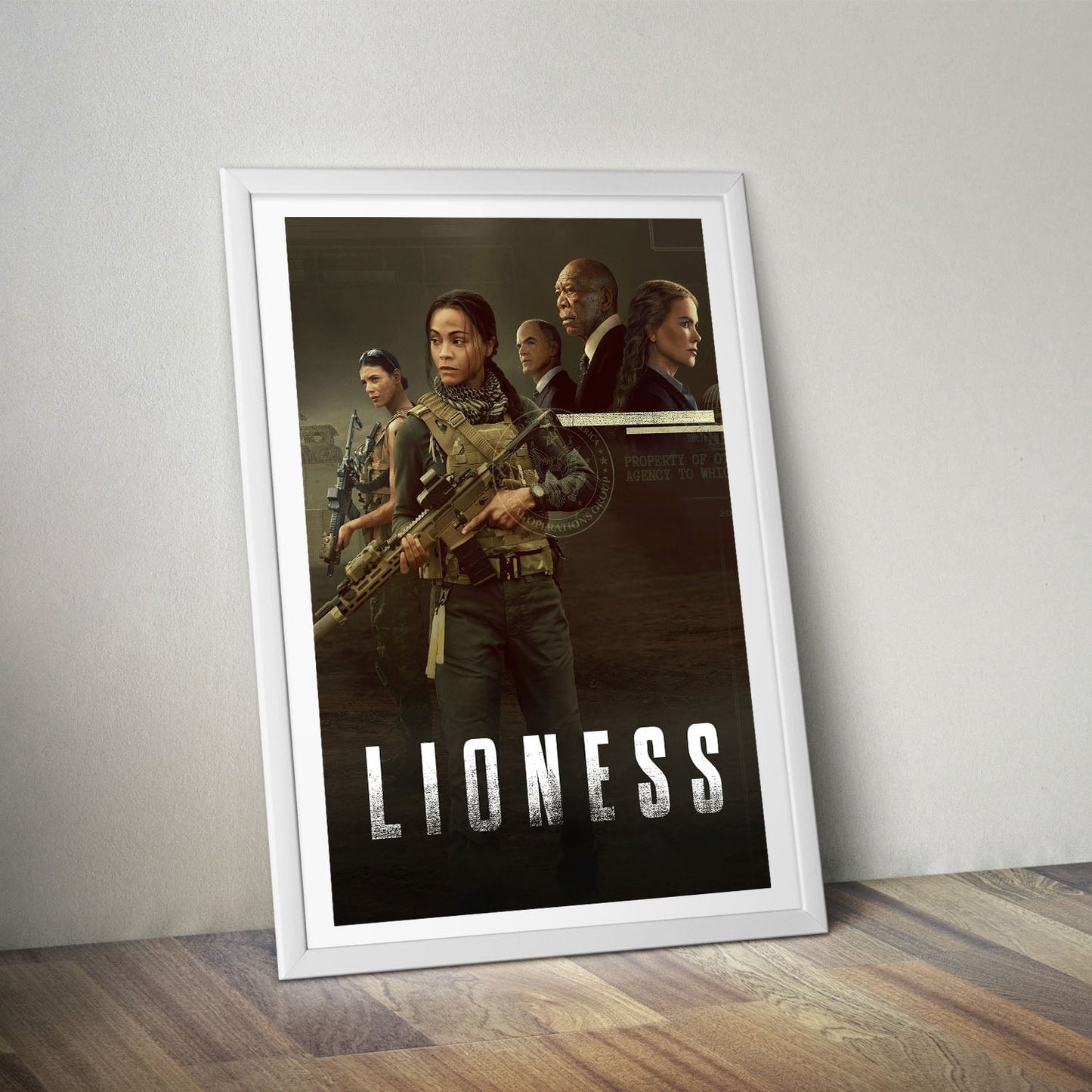 Flex Designs Poster Lioness 8 x 10" Home Goods - TV Show 2025 TV Show Poster