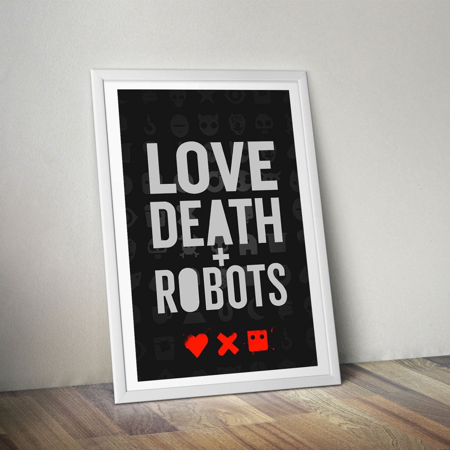 Flex Designs Poster Love, Death & Robots 8 x 10" Home Goods - TV Show 2019 TV Show Poster