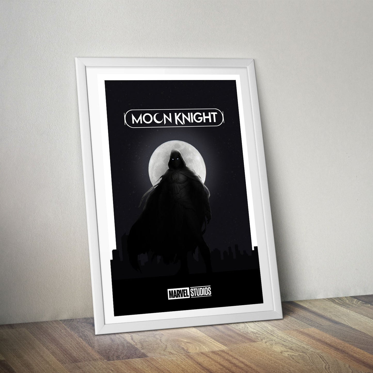 Flex Designs Poster Moon Knight Dark Minimalist 8 x 10" Home Goods - TV Show 2022 TV Show Poster