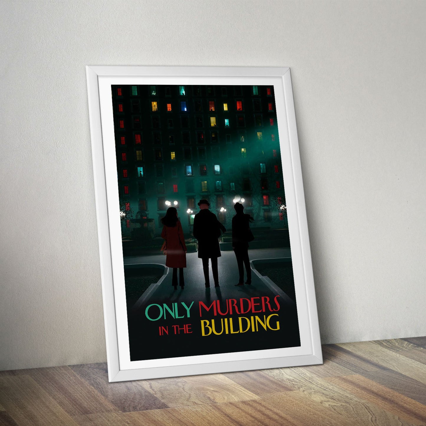 Flex Designs Poster Only Murders in the Building Minimalist 8 x 10" Home Goods - TV Show 2021 TV Show Poster