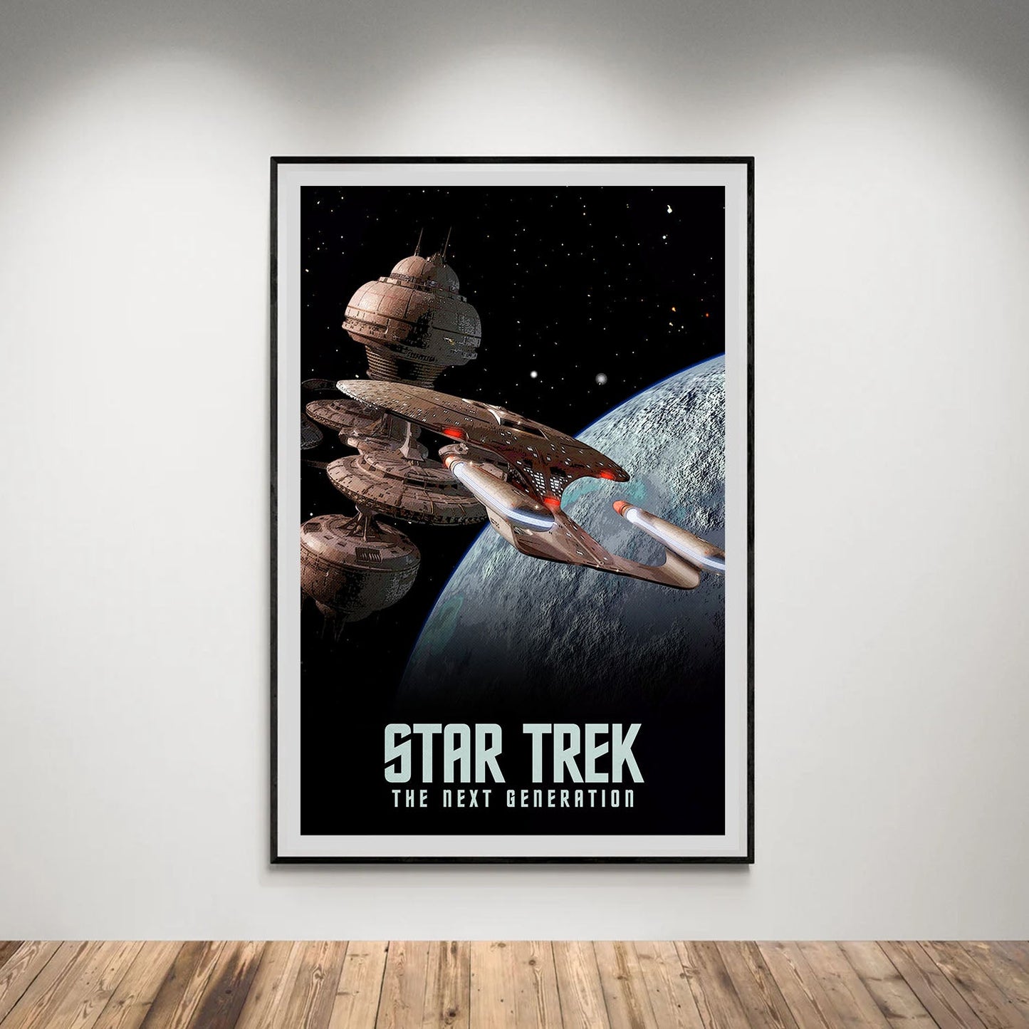 Flex Designs Poster Star Trek The Next Generation 5 x 7" Home Goods - TV Show 1987 TV Show Poster