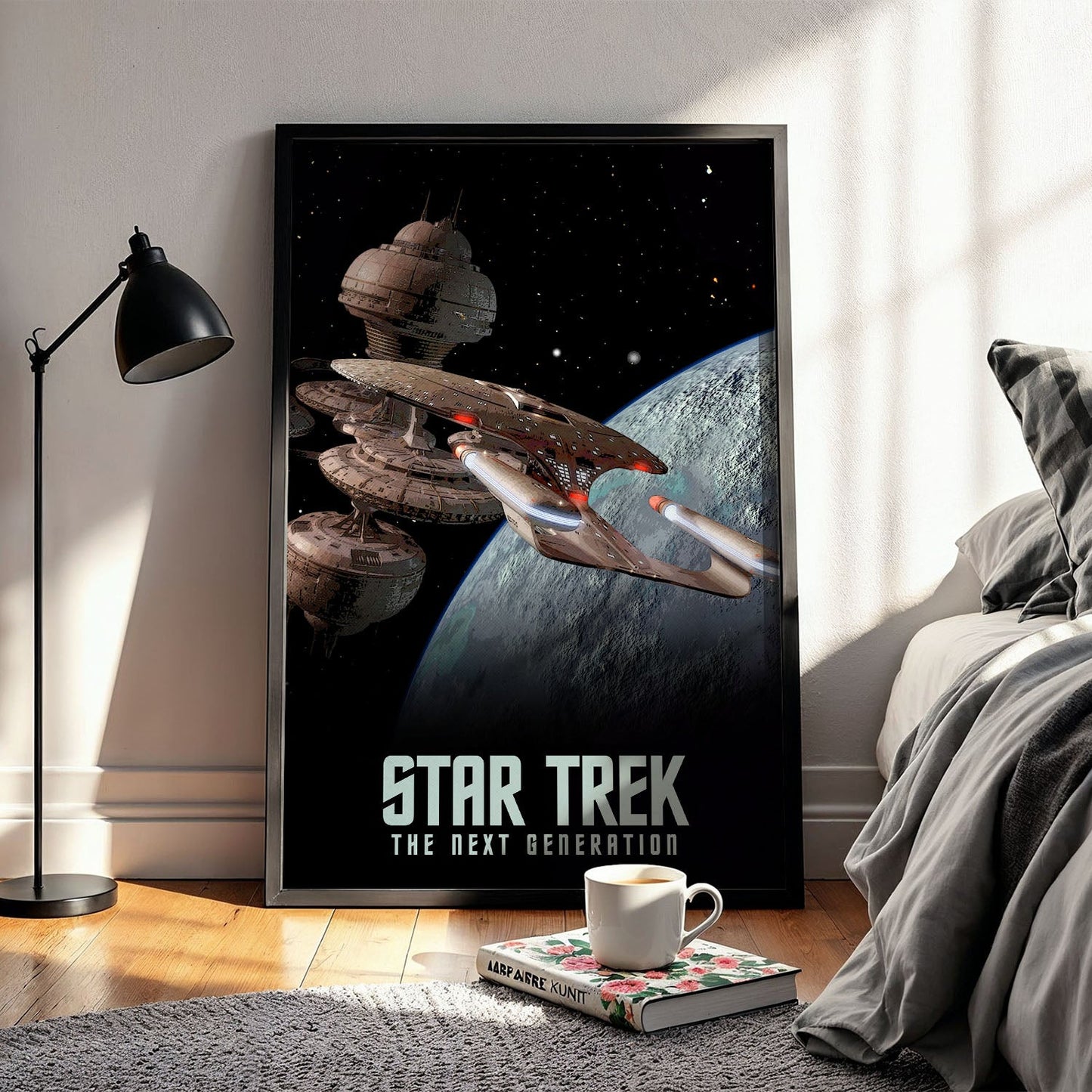Flex Designs Poster Star Trek The Next Generation 5 x 7" Home Goods - TV Show 1987 TV Show Poster