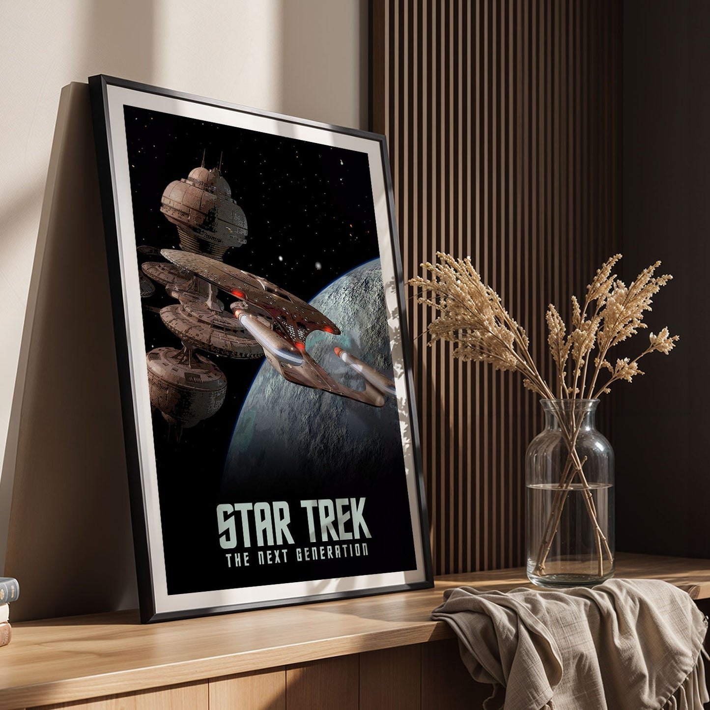 Flex Designs Poster Star Trek The Next Generation 8 x 10" Home Goods - TV Show 1987 TV Show Poster