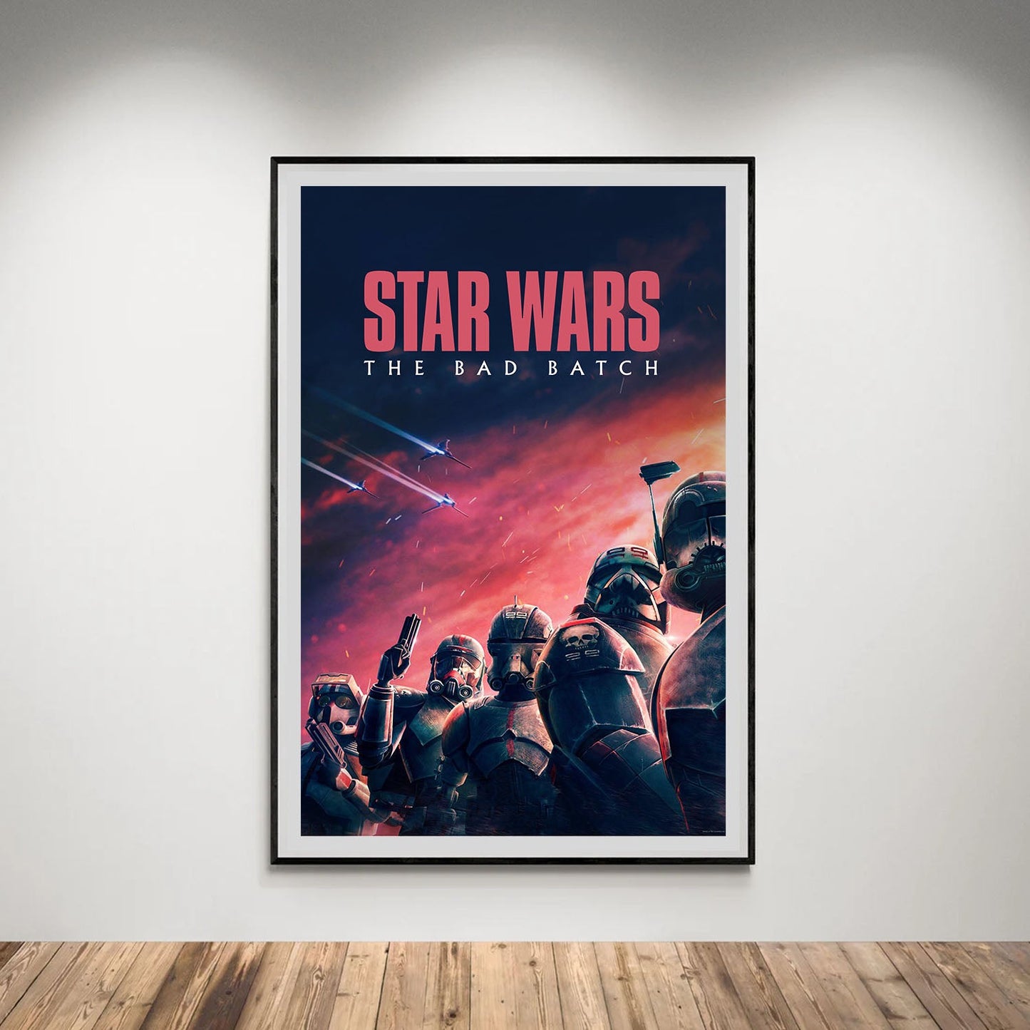 Flex Designs Poster Star Wars The Bad Batch 5 x 7" Home Goods - TV Show 2021 TV Show Poster