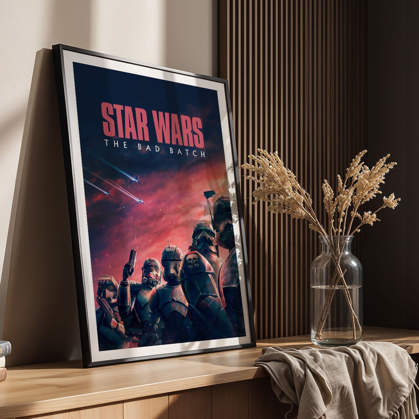 Flex Designs Poster Star Wars The Bad Batch 8 x 10" Home Goods - TV Show 2021 TV Show Poster