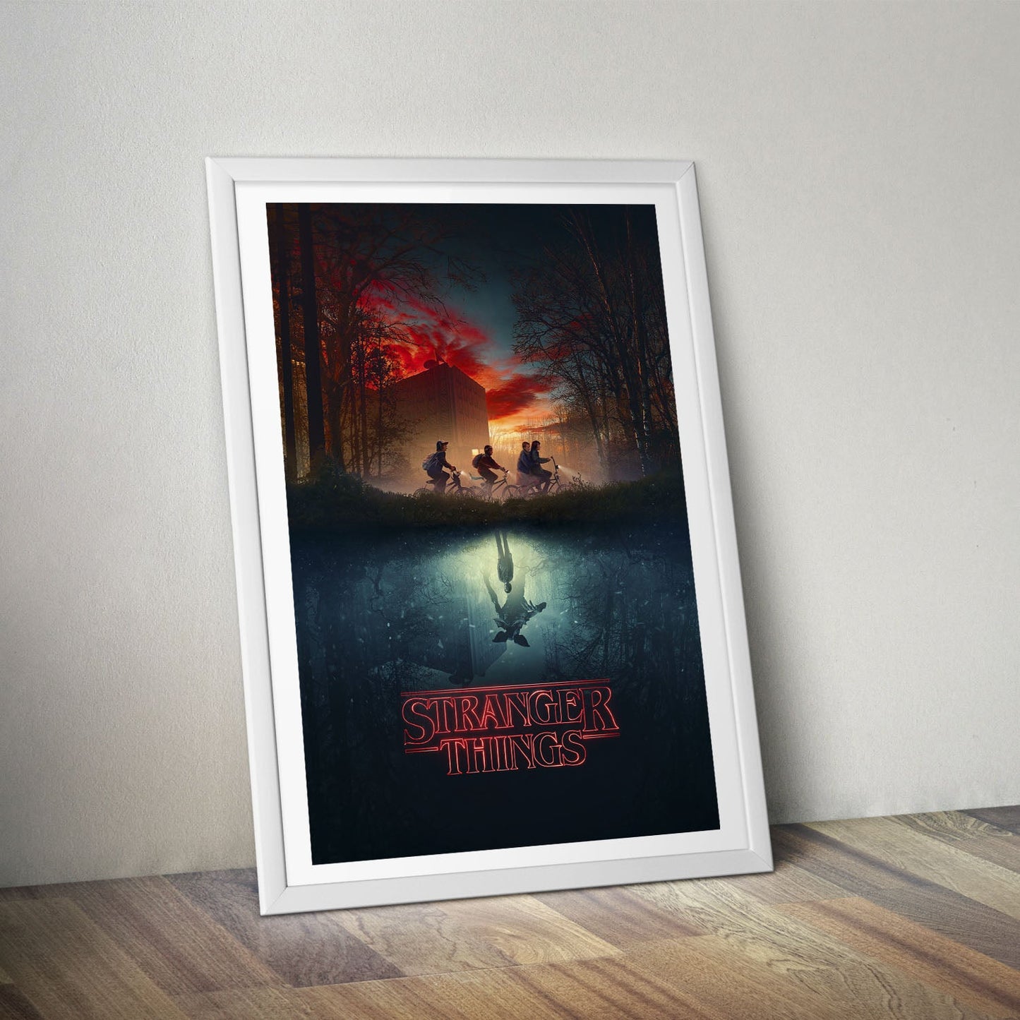 Flex Designs Poster Stranger Things Key Visual 8 x 10" Home Goods - TV Show 2016 TV Show Poster