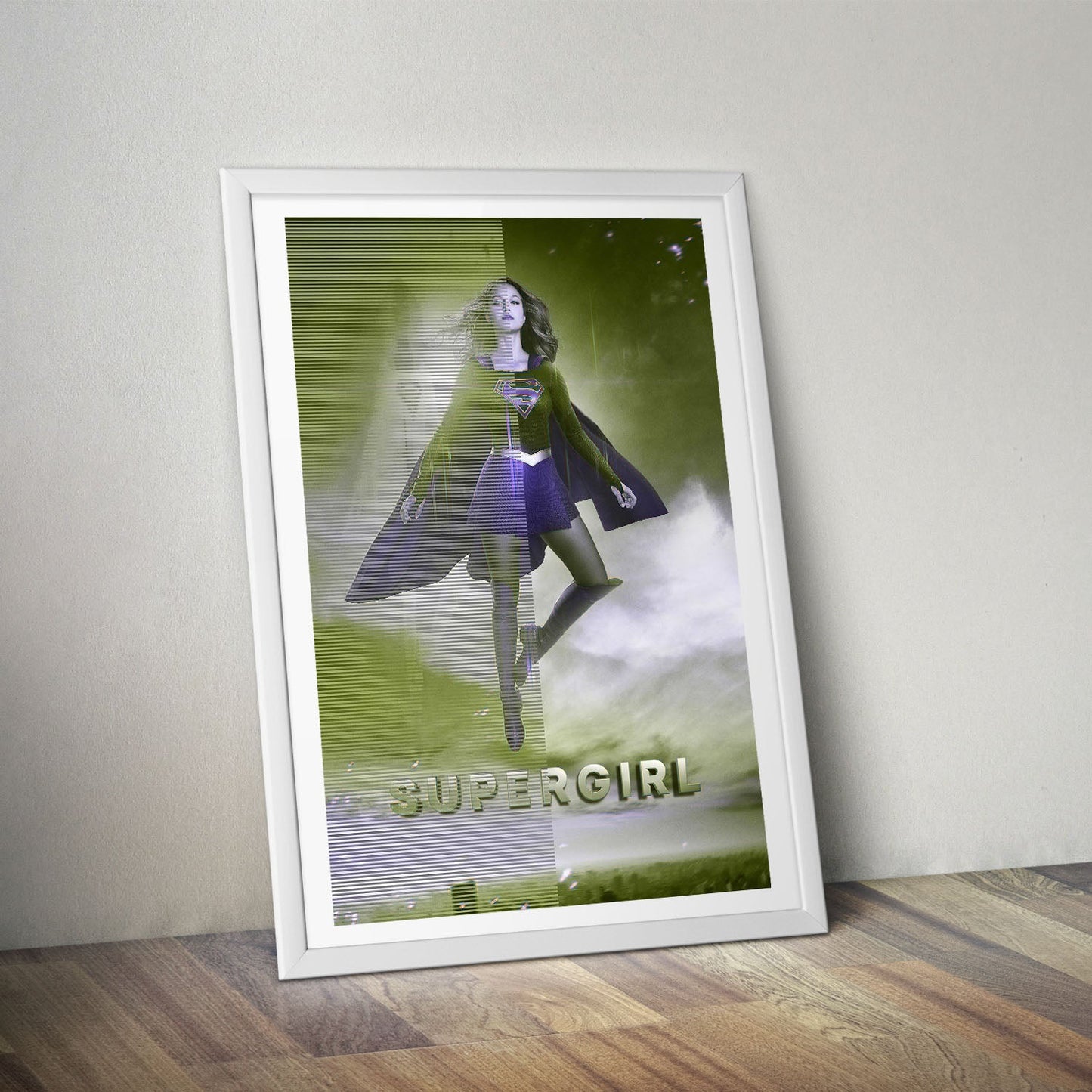 Flex Designs Poster Supergirl 8 x 10" Home Goods - TV Show 2015 TV Show Poster
