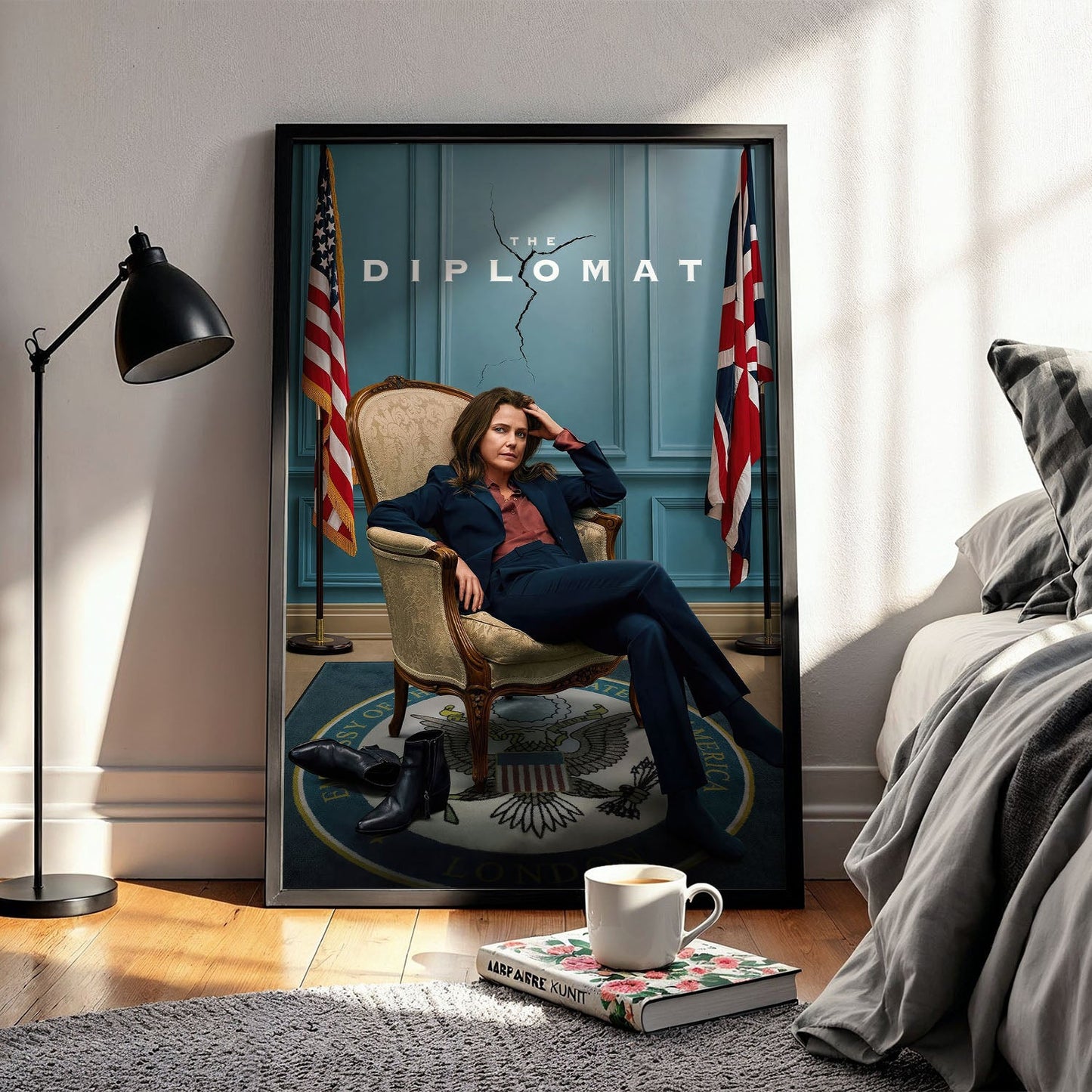 Flex Designs Poster The Diplomat 5 x 7" Home Goods - TV Show 2023 TV Show Poster