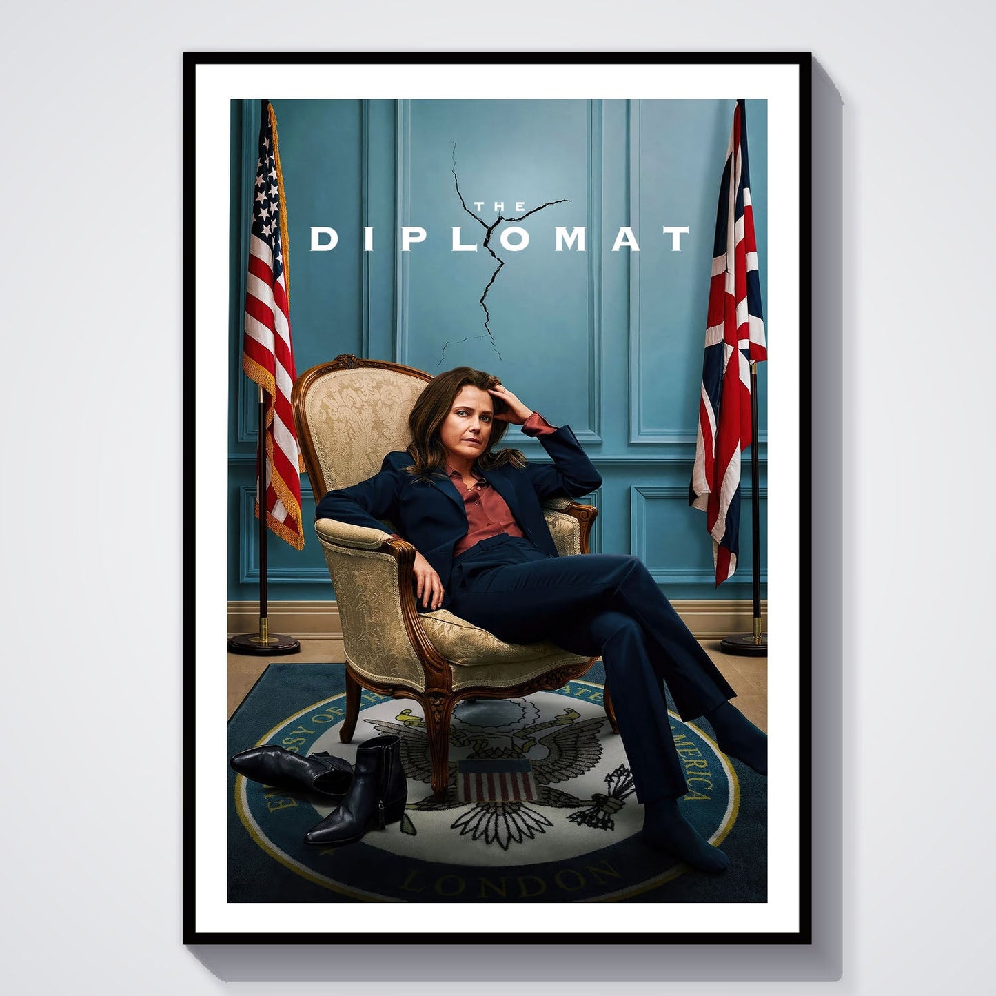 Flex Designs Poster The Diplomat 8 x 10" Home Goods - TV Show 2023 TV Show Poster