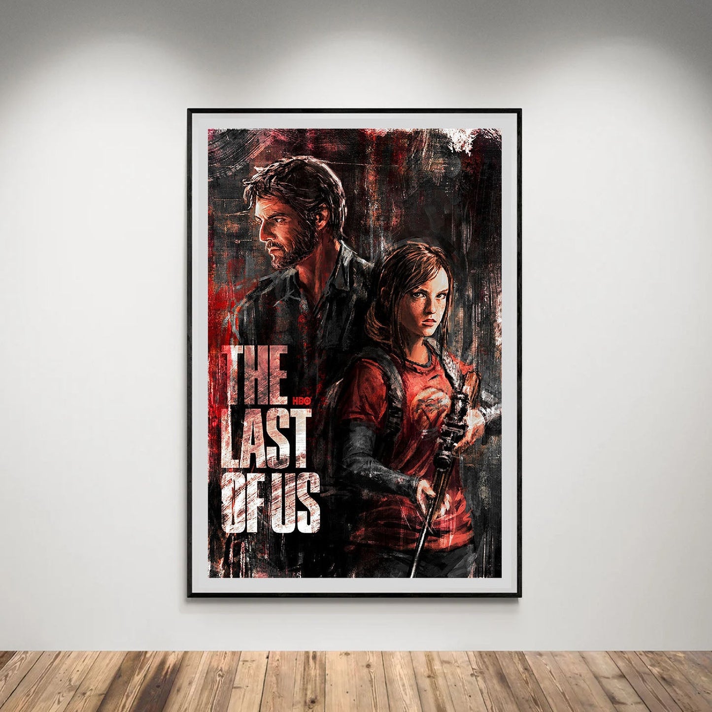Flex Designs Poster The Last of Us Cartoon 5 x 7" Home Goods - TV Show 2023 TV Show Poster