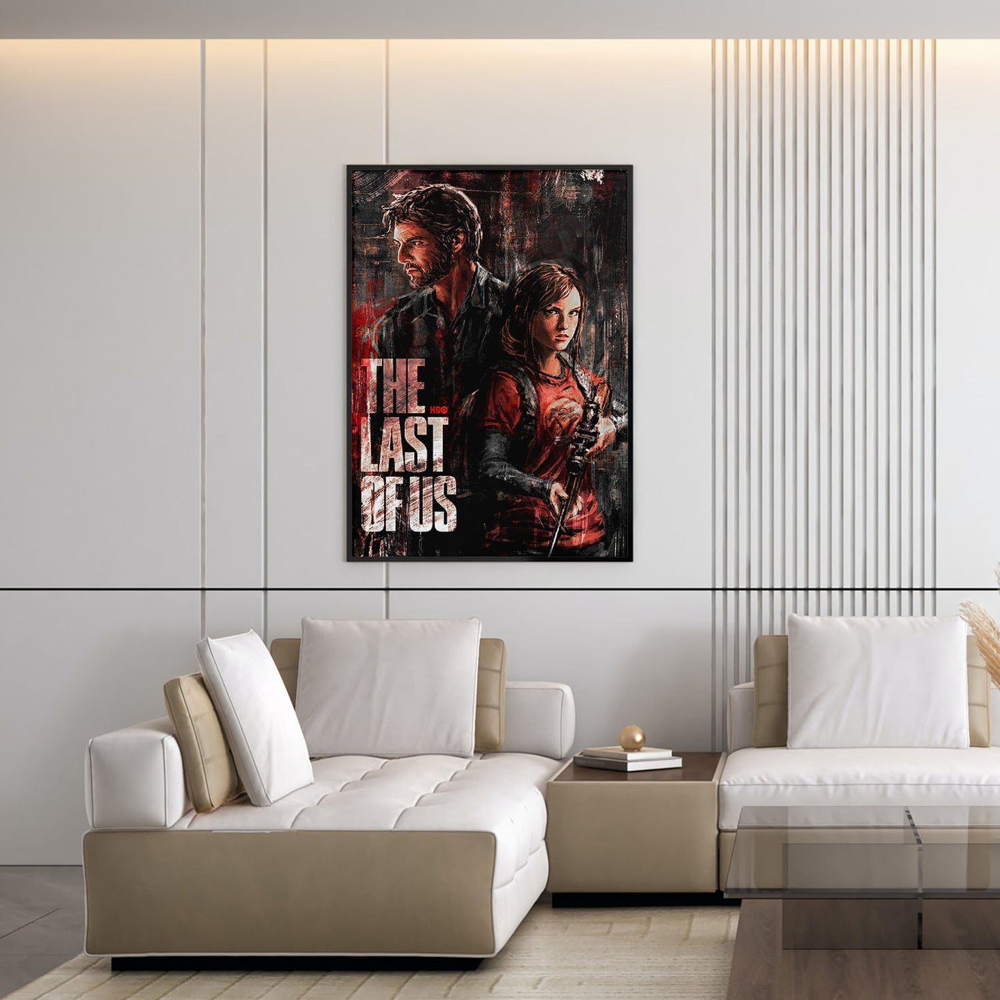 Flex Designs Poster The Last of Us Cartoon 5 x 7" Home Goods - TV Show 2023 TV Show Poster