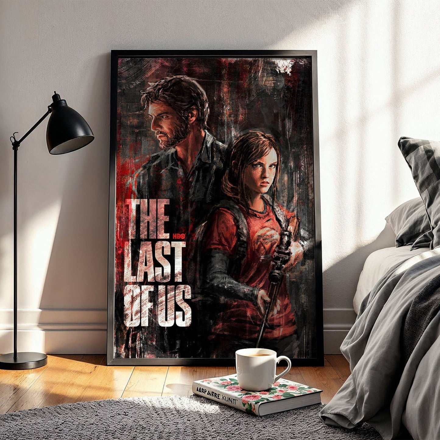Flex Designs Poster The Last of Us Cartoon 5 x 7" Home Goods - TV Show 2023 TV Show Poster