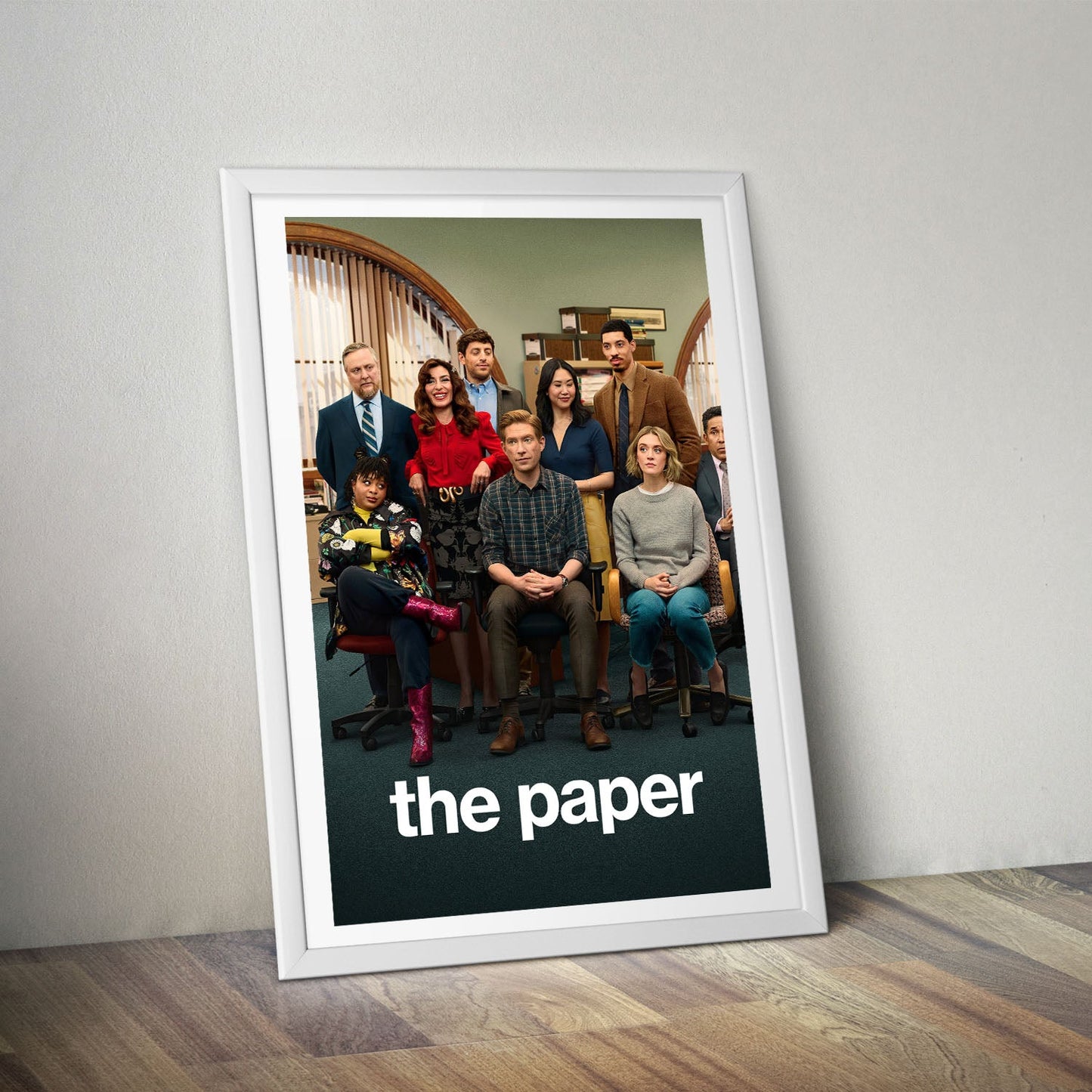 Flex Designs Poster The Paper 8 x 10" Home Goods - Movie 2025 Movie Poster
