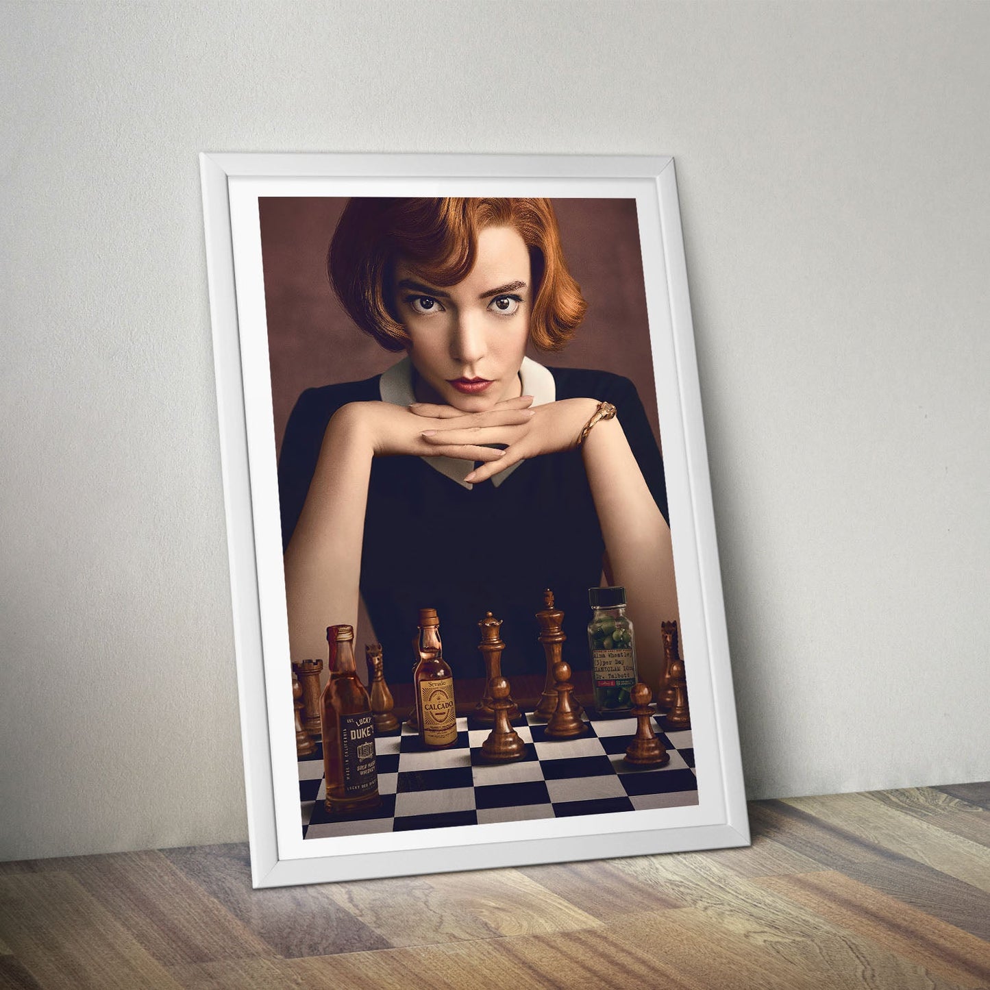 Flex Designs Poster The Queens Gambit 8 x 10" Home Goods - TV Show 2020 TV Show Poster