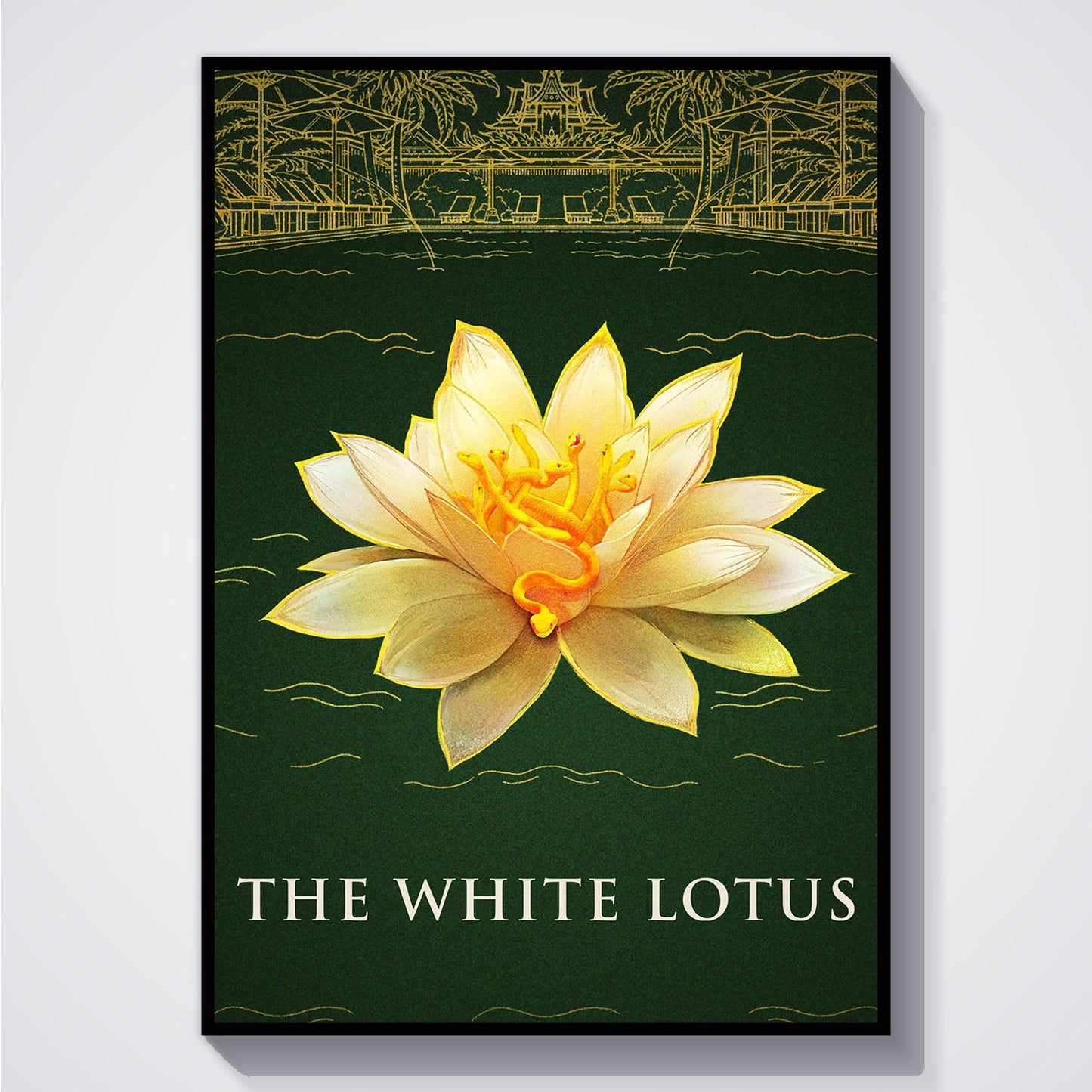 Flex Designs Poster The White Lotus 5 x 7" Home Goods - TV Show 2021 TV Show Poster