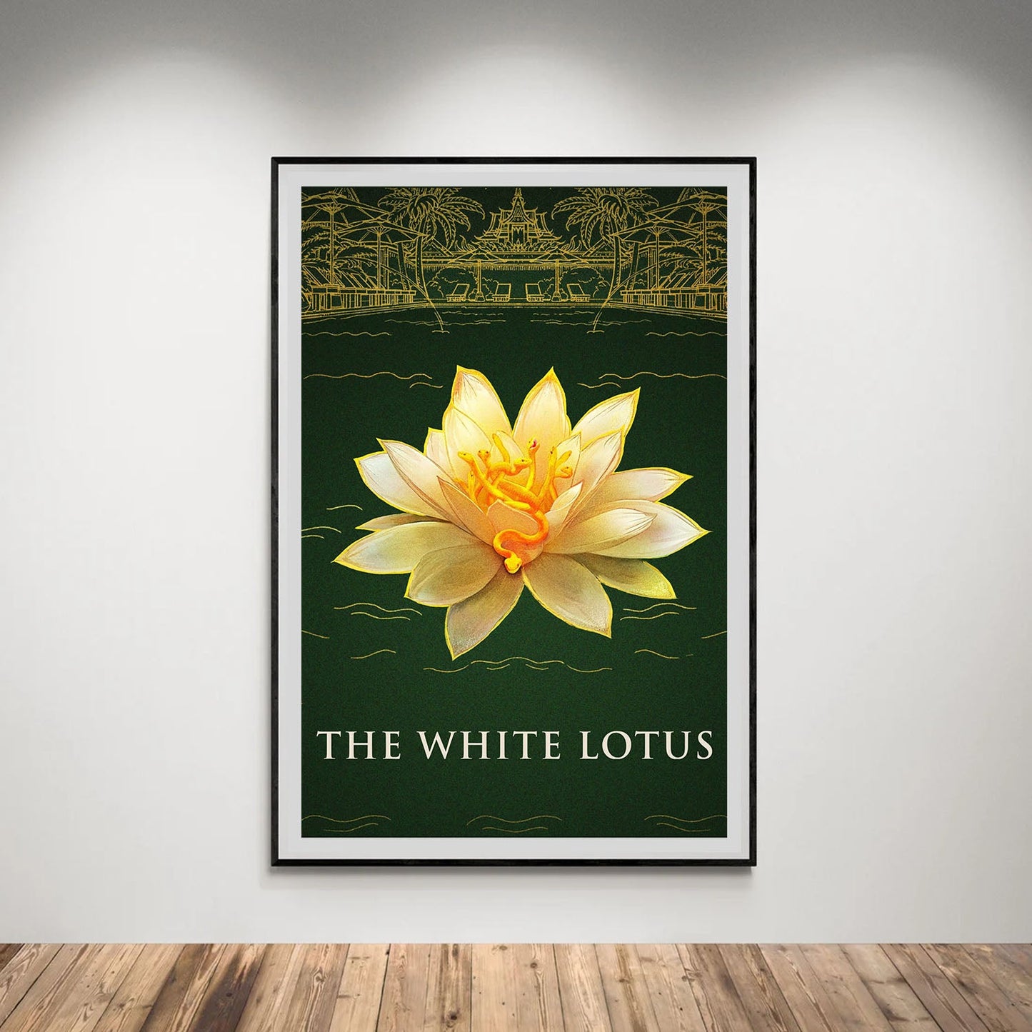 Flex Designs Poster The White Lotus 5 x 7" Home Goods - TV Show 2021 TV Show Poster