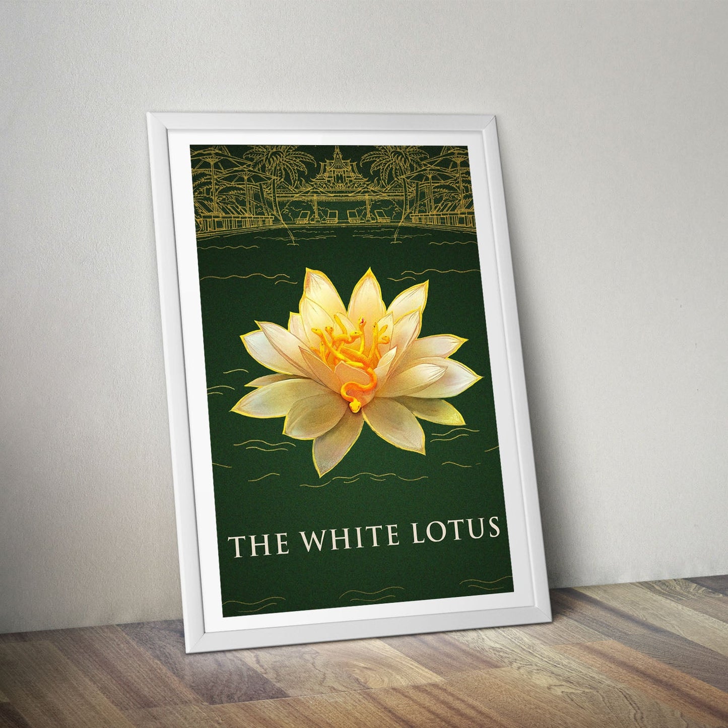 Flex Designs Poster The White Lotus 8 x 10" Home Goods - TV Show 2021 TV Show Poster