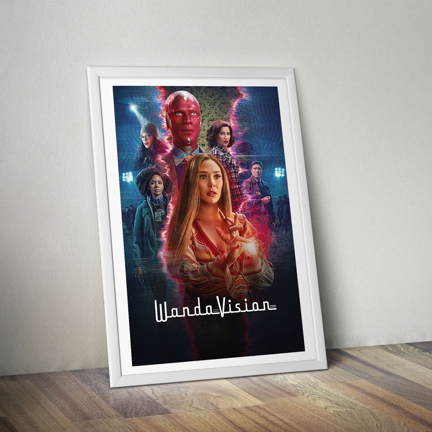 Flex Designs Poster WandaVision Key Visual 8 x 10" Home Goods - TV Show 2021 TV Show Poster