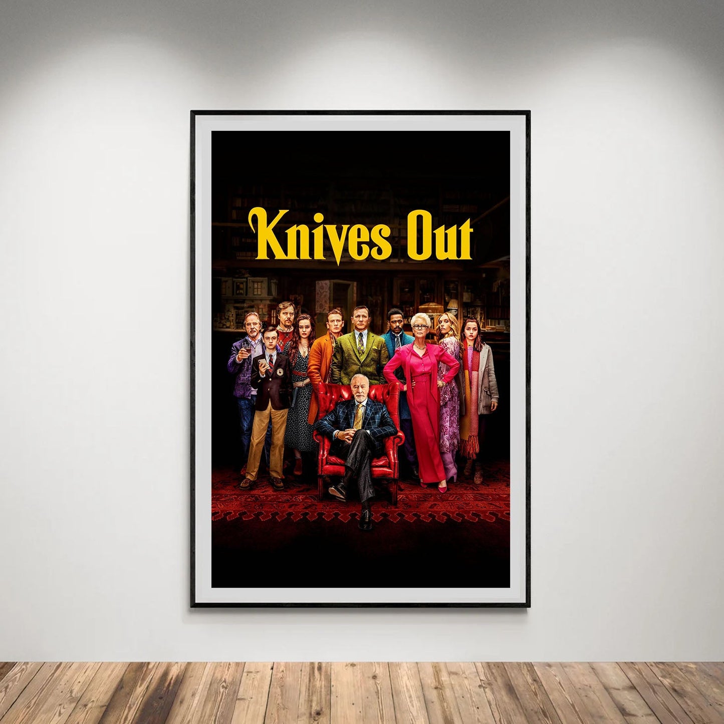 Flex Designs Poster Knives Out Cover 5 x 7" Home Goods - Movie 2019 Movie Poster