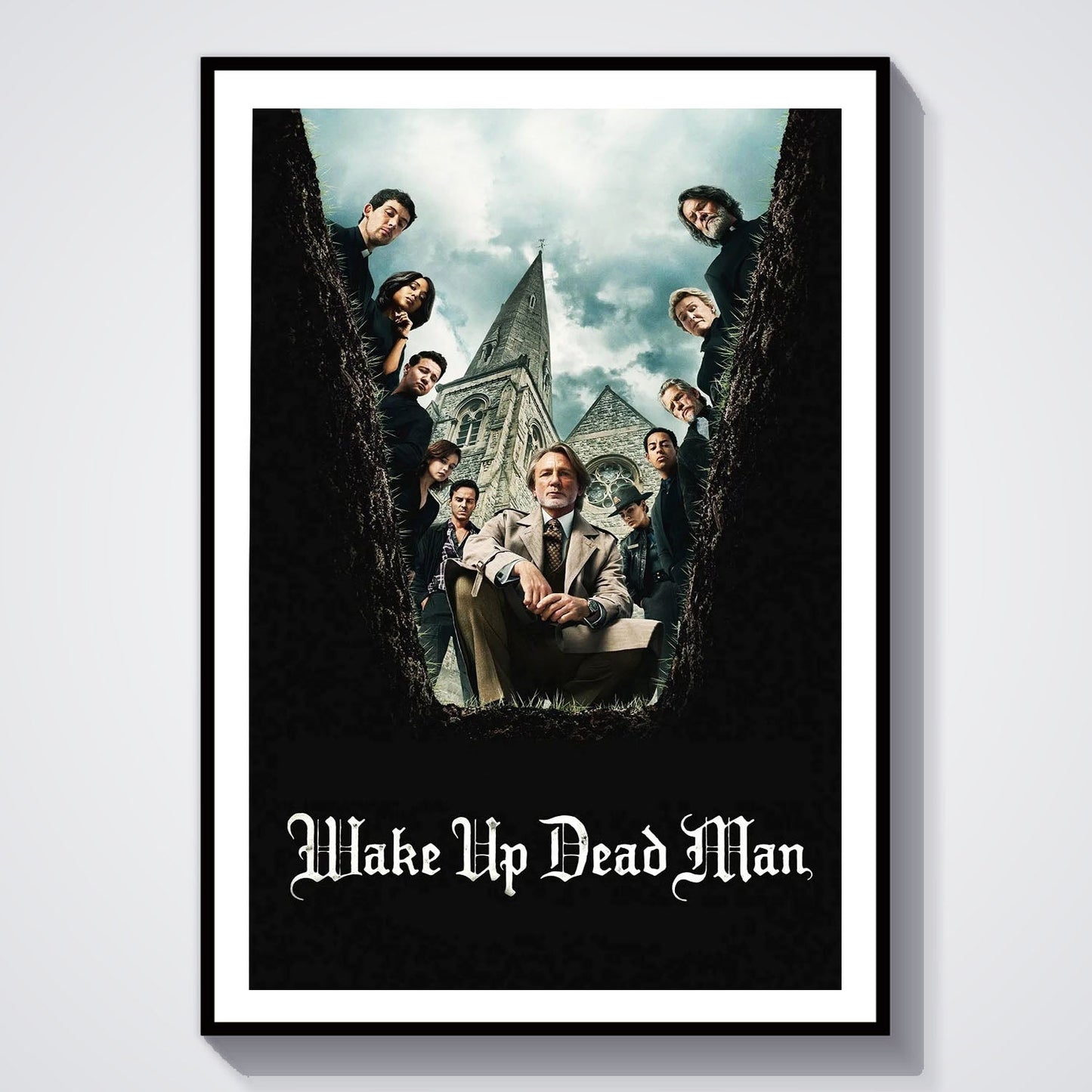 Flex Designs Poster Knives Out - Wake Up Dead Man 8 x 10" Home Goods - Movie 2023 Movie Poster