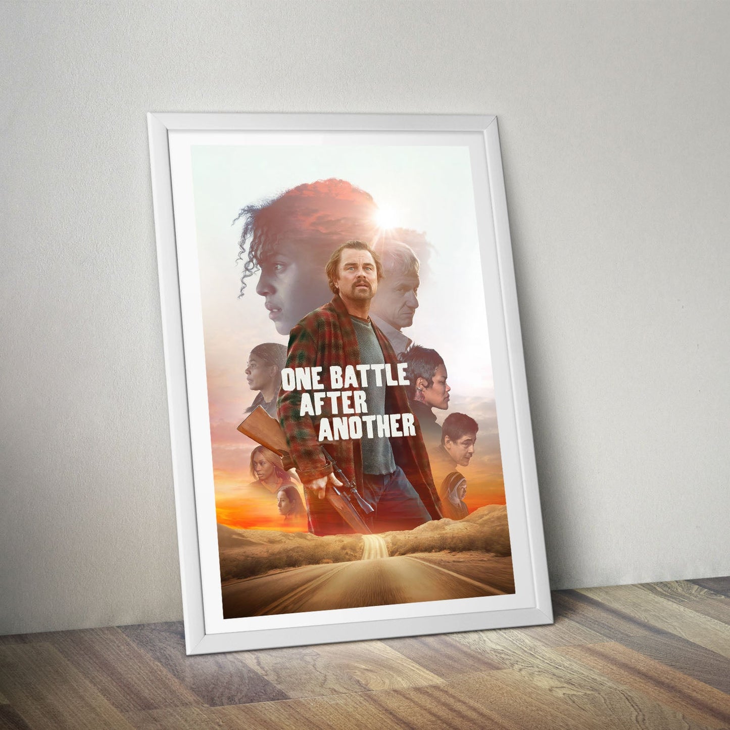 Flex Designs Poster One Battle After Another Cinematic 8 x 10" Home Goods - Movie 2025 Movie Poster