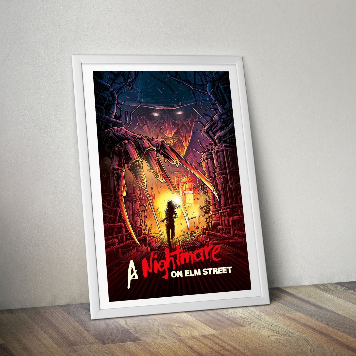 Flex Designs Poster A Nightmare on Elm Street 8 x 10" Home Goods - Movie 1984 Movie Poster