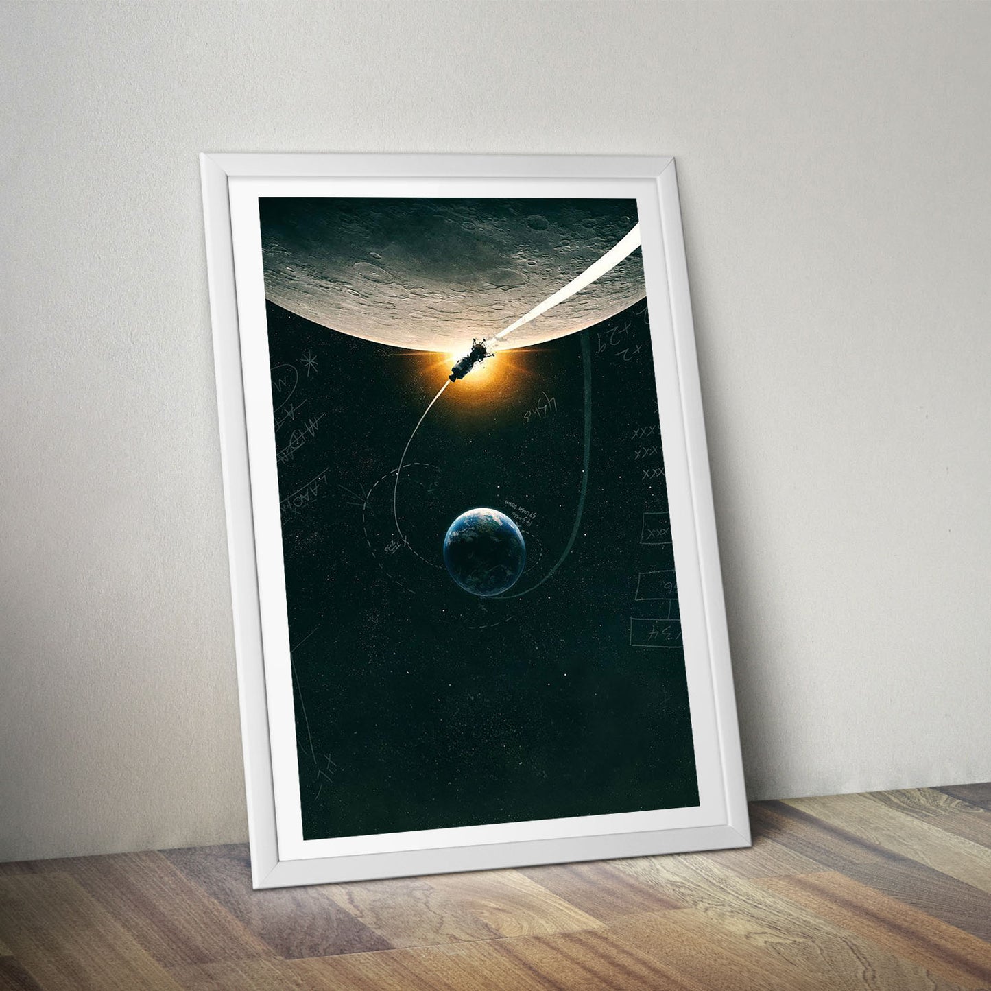 Flex Designs Poster Apollo 13 8 x 10" Home Goods - Movie 1995 Movie Poster