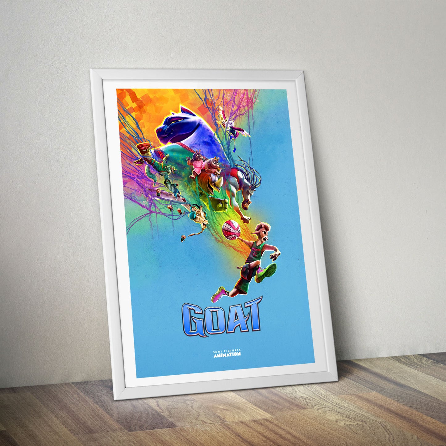 Flex Designs Poster GOAT Cinematic 8 x 10" Home Goods - Movie 2026 Movie Poster