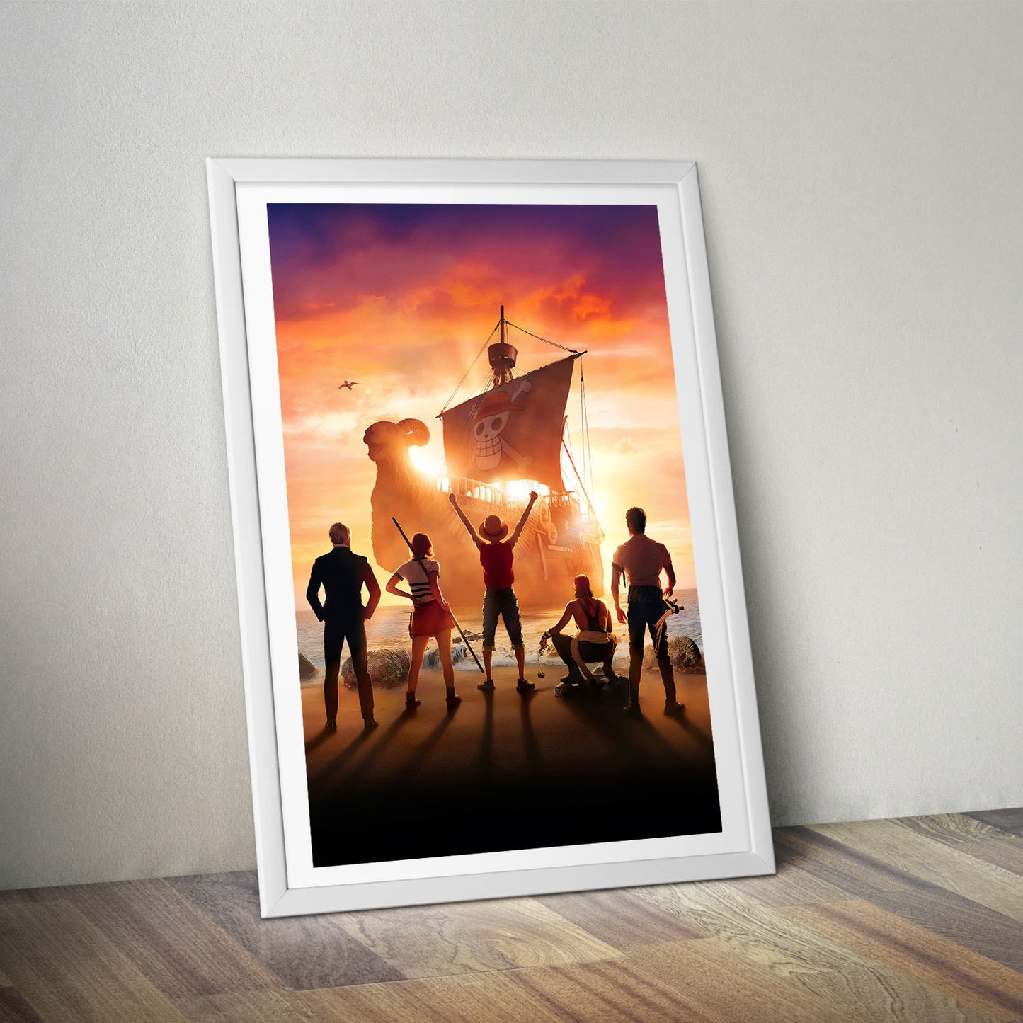Flex Designs Poster One Piece Live Action Key Art 8 x 10" Home Goods - TV Show 2023 TV Show Poster