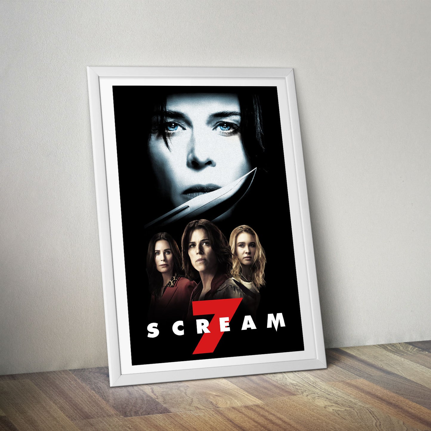 Flex Designs Poster Scream 7 Alternate 8 x 10" Home Goods - Movie 2026 Movie Poster