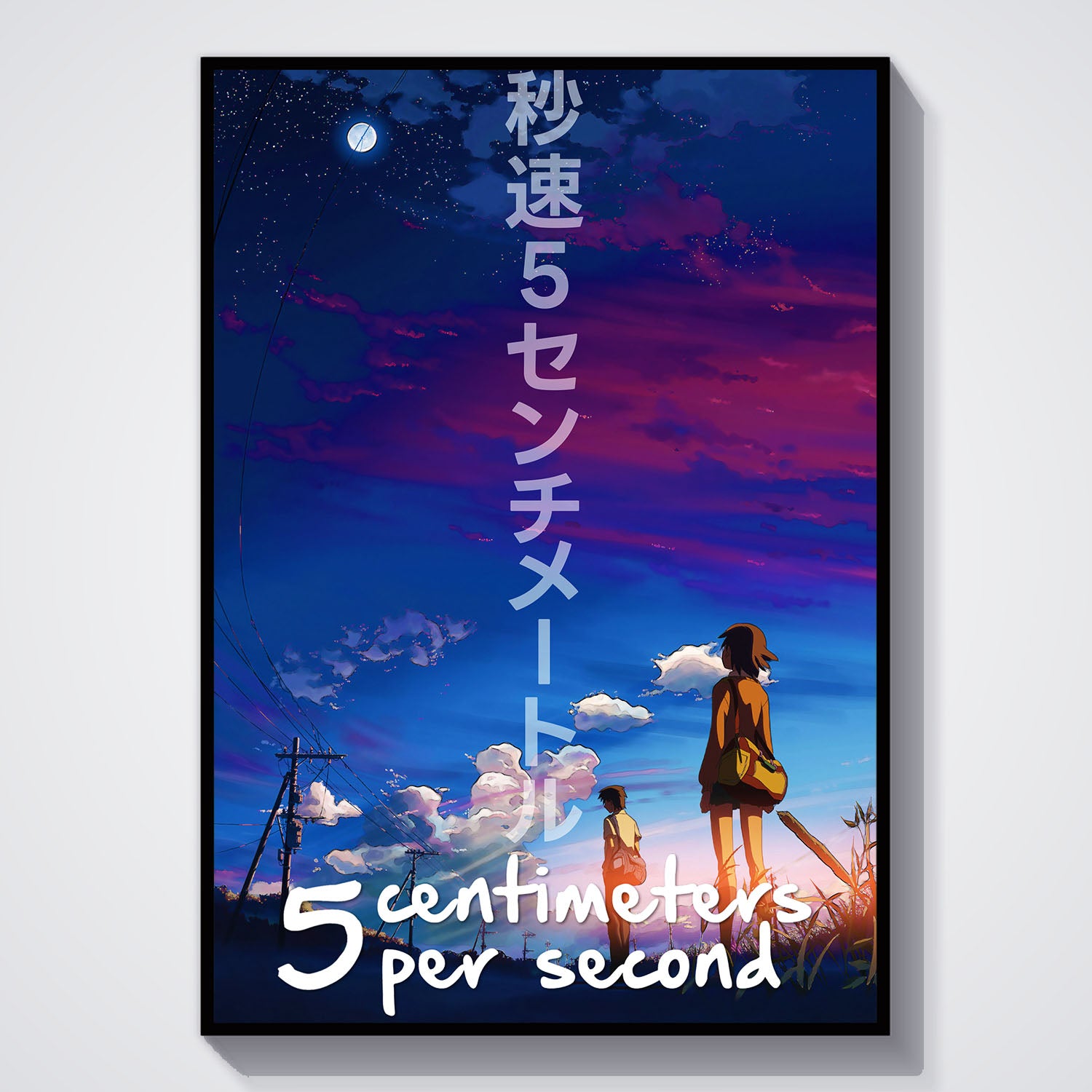 5 Centimeters per Second Poster Movie Poster – Flex Design Store
