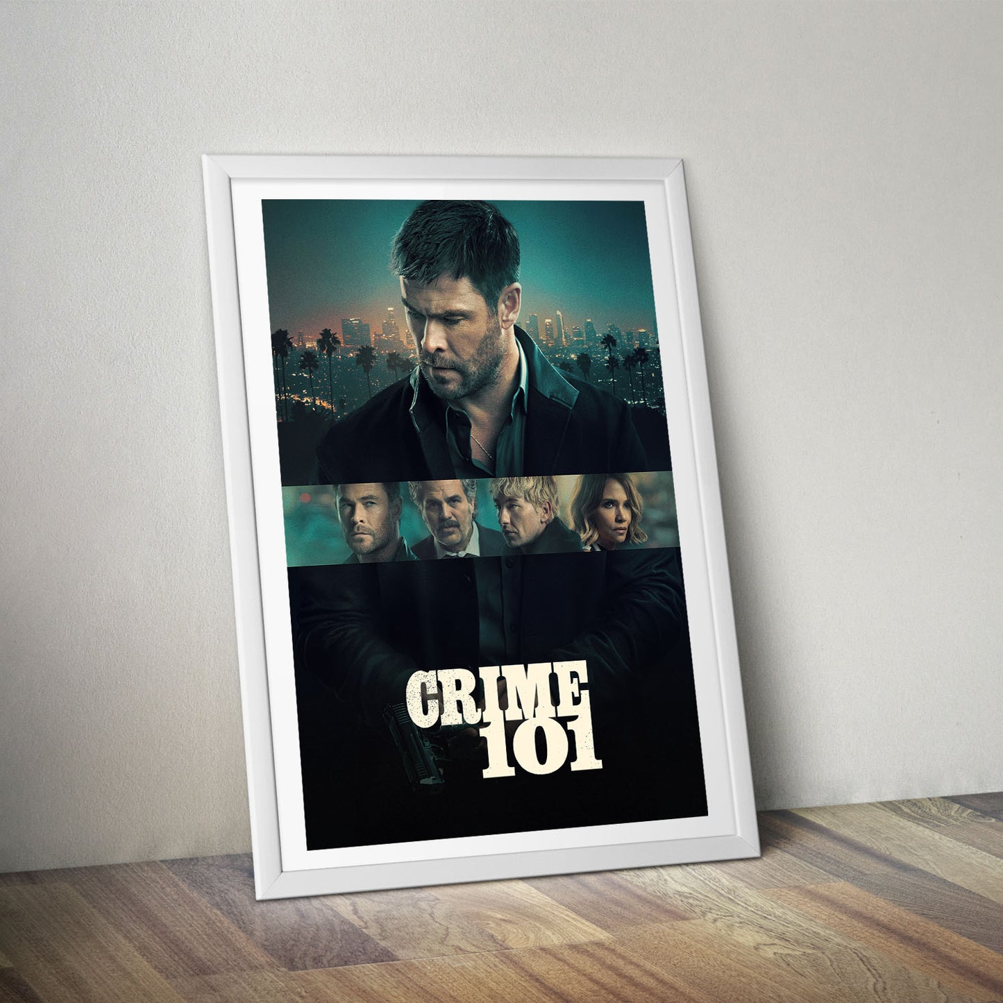 Flex Designs Poster Crime 101 Theatrical 8 x 10" Home Goods - Movie 2026 Movie Poster