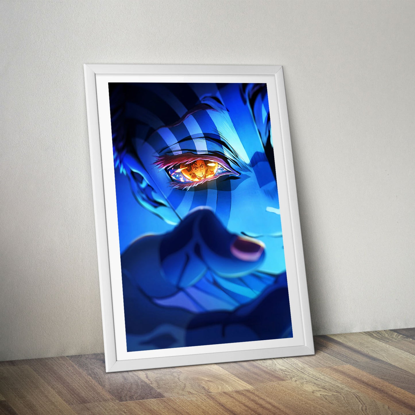 Flex Designs Poster Demon Slayer Infinity Castle Akaza 8 x 10" Home Goods - TV Show 2025 TV Show Poster