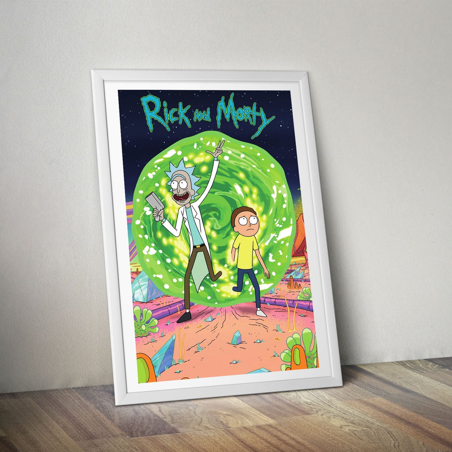 Flex Designs Poster Rick and Morty Alternate 8 x 10" Home Goods - TV Show 2013 TV Show Poster