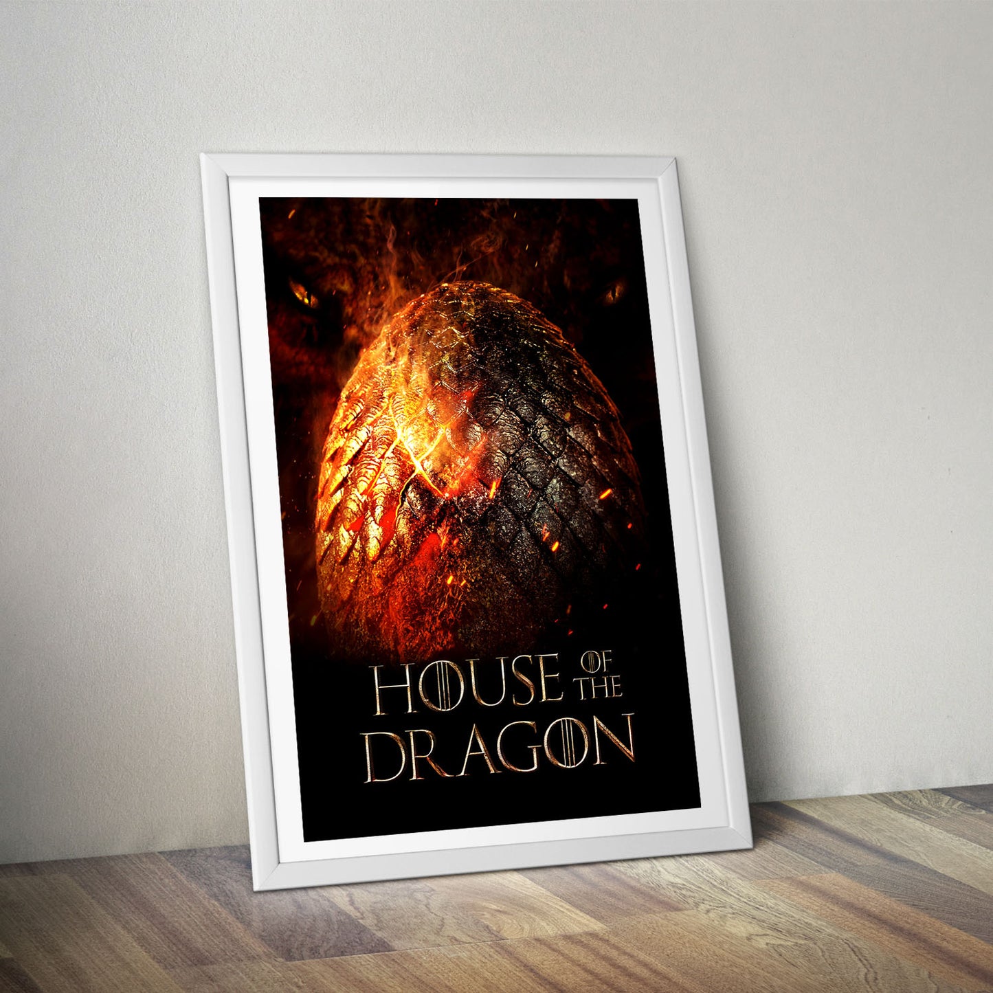 Flex Designs Poster House of the Dragon Cover 8 x 10" Home Goods - TV Show 2022 TV Show Poster