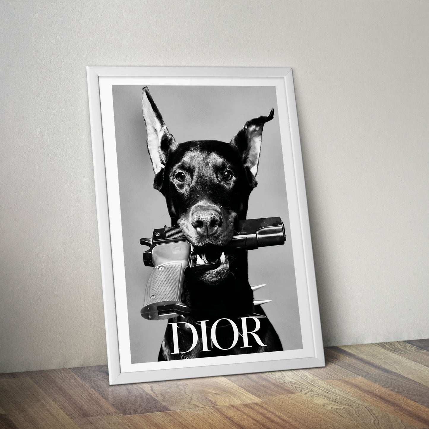 Flex Designs Poster Le Noir Dior Paris 5 x 7" Home Goods - Designer Poster