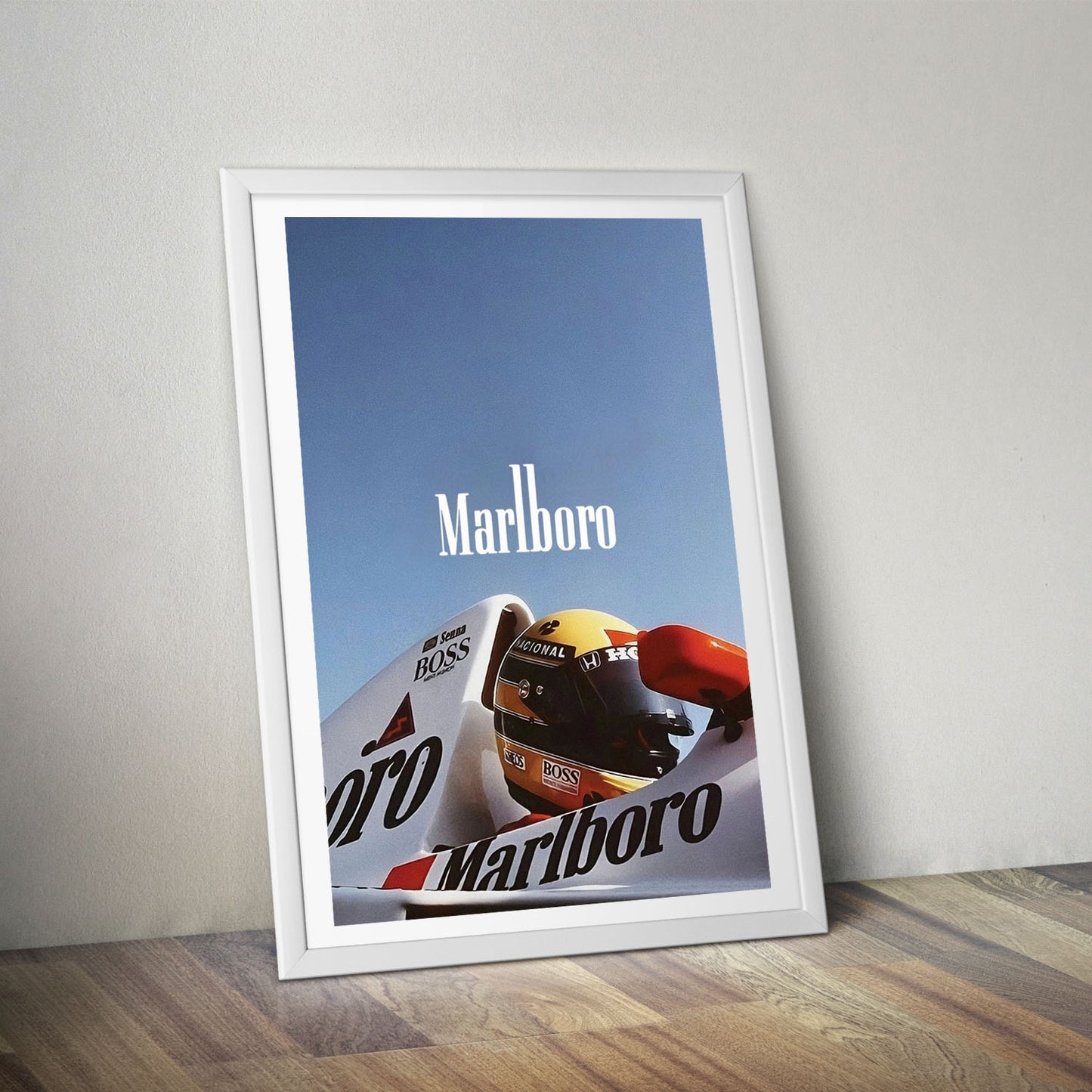 Flex Designs Poster Classic Marlboro F1 5 x 7" Home Goods - Sports Poster
