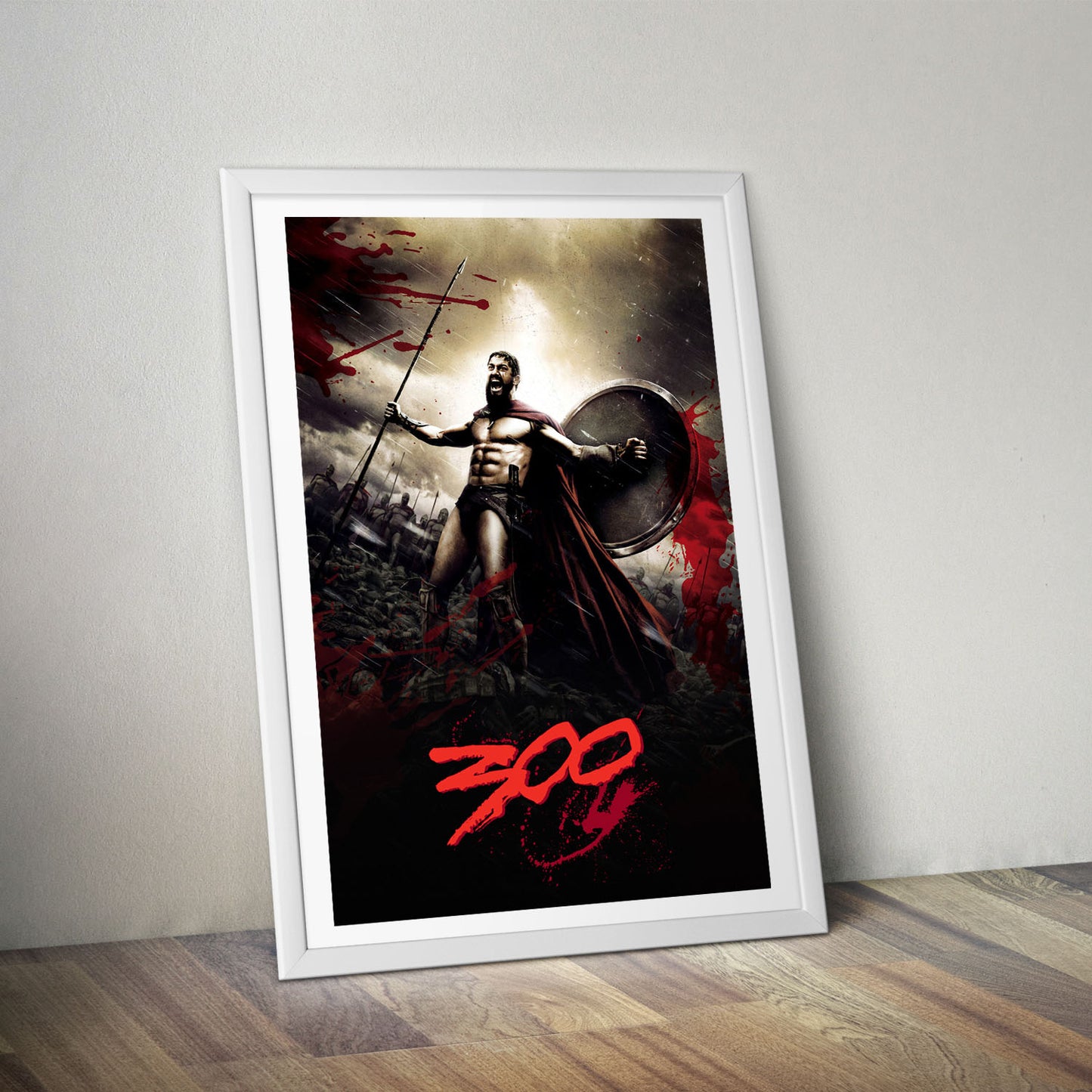 Flex Designs Poster 300 Cinematic 5 x 7" Home Goods - Movie 2007 Movie Poster