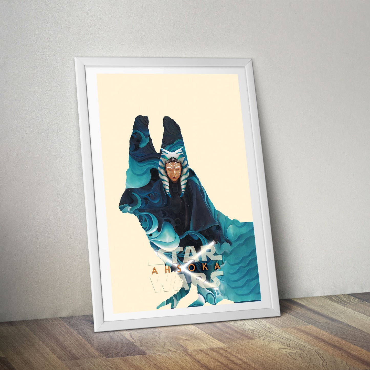 Flex Designs Poster Ahsoka Sketch 5 x 7" Home Goods - TV show 2023 TV show Poster