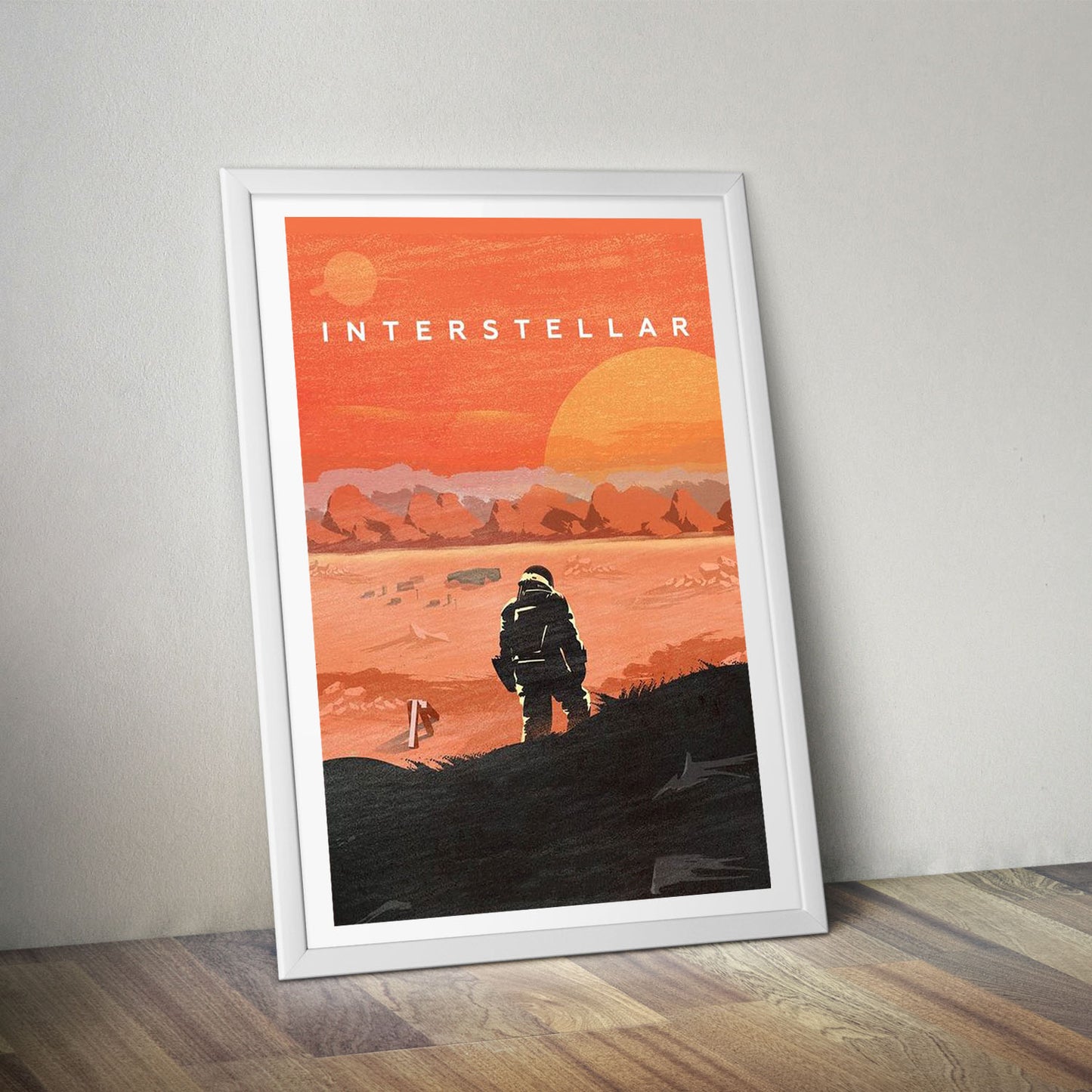 Flex Designs Poster Interstellar World 5 x 7" Home Goods - Movie 2014 Movie Poster