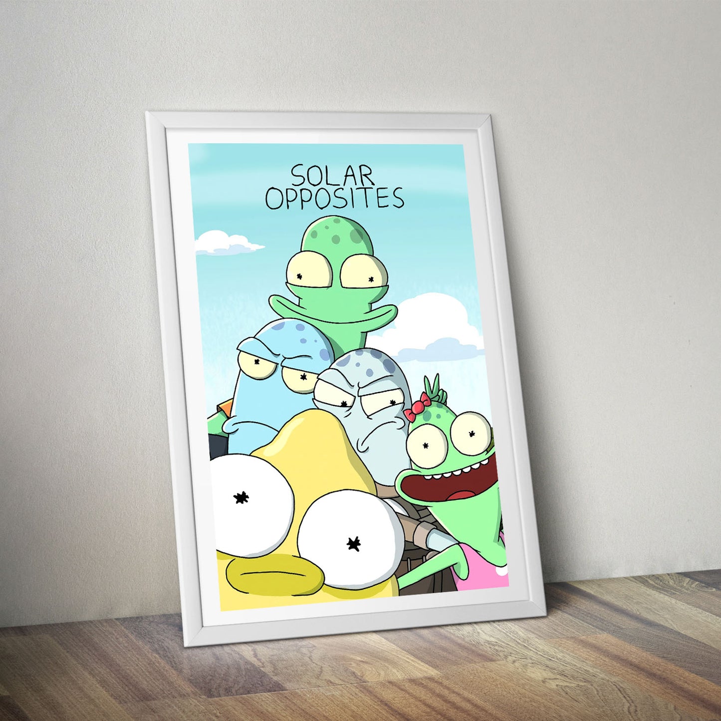 Flex Designs Poster Solar Opposites Alternate 5 x 7" Home Goods - TV show 2020 TV show Poster