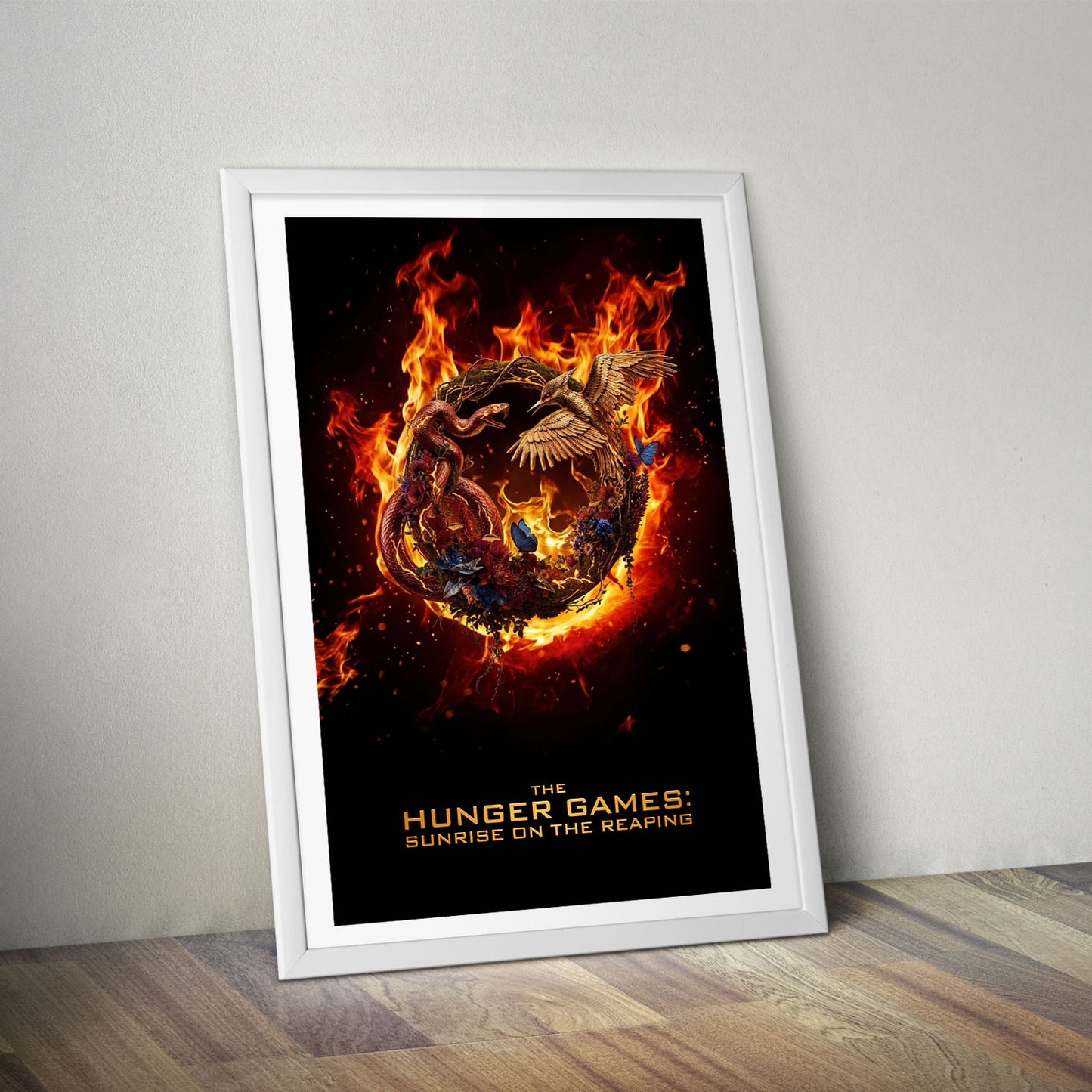 Flex Designs Poster The Hunger Games Sunrise on the Reaping Minimalist 5 x 7" Home Goods - Movie 2026 Movie Poster