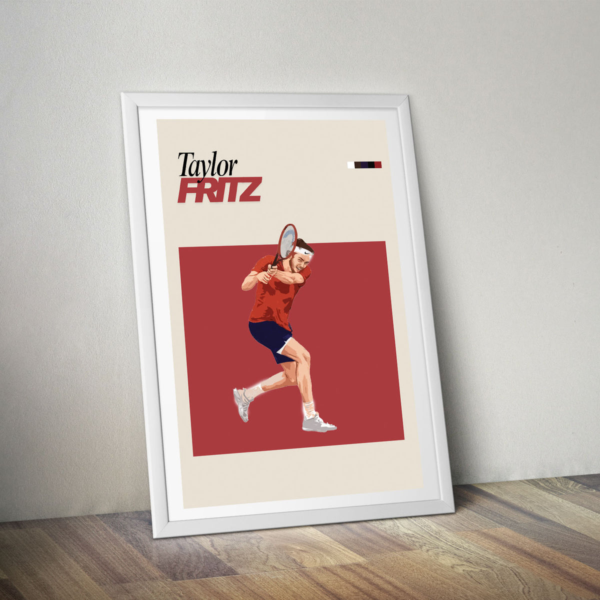 Flex Designs Poster Taylor Fritz FlexM 5 x 7" Home Goods - Sports Poster