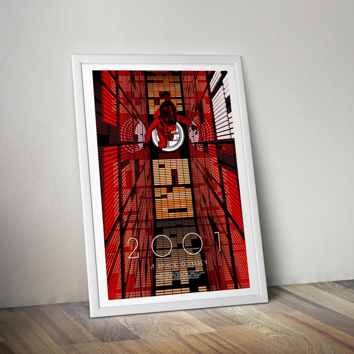 Flex Designs Poster 2001 A Space Odyssey Cover 5 x 7" Home Goods - Movie 1968 Movie Poster