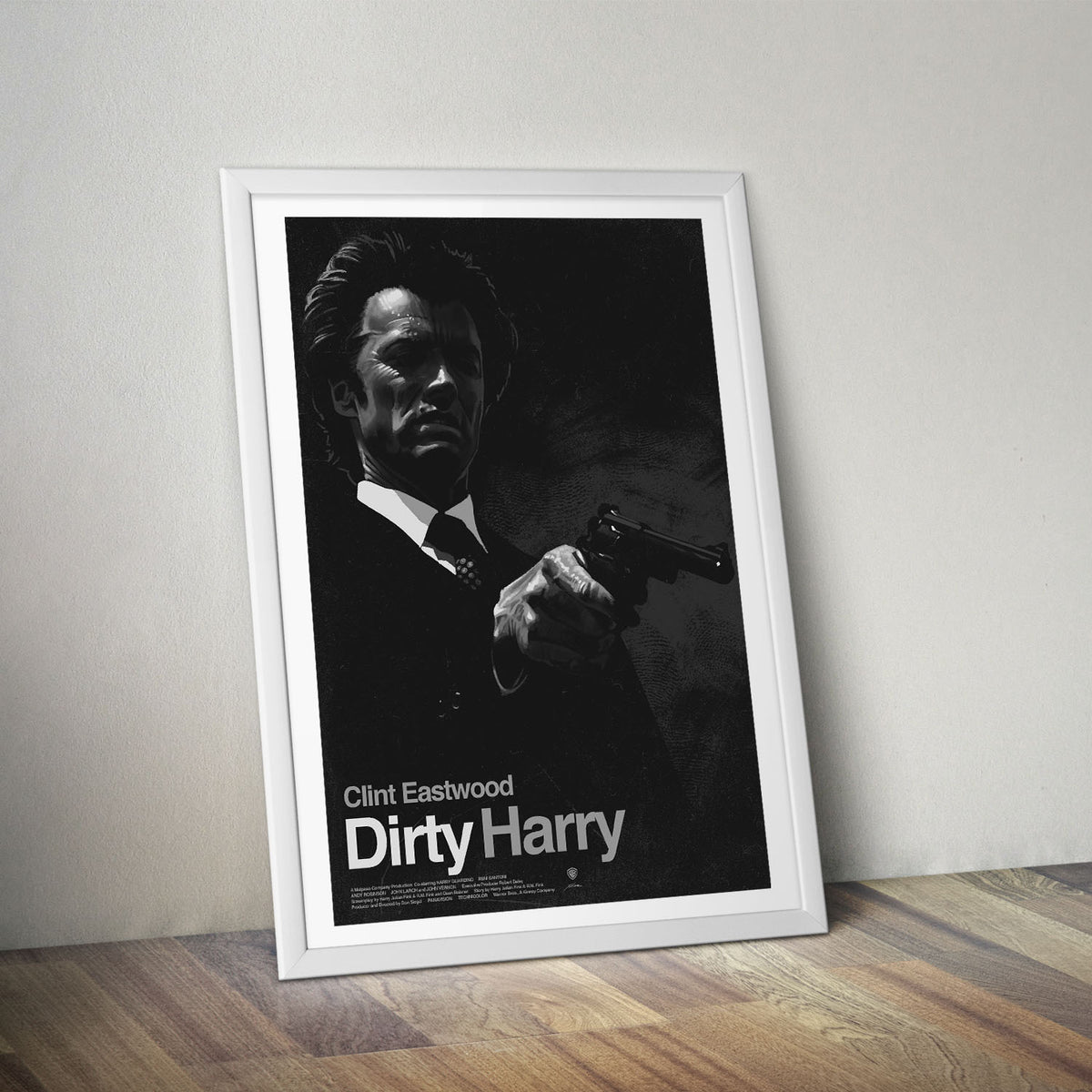 Flex Designs Poster Dirty Harry 5 x 7" Home Goods - Movie 1971 Movie Poster