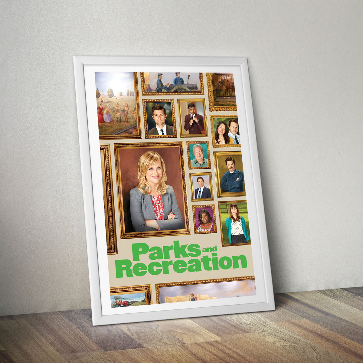 Flex Designs Poster Parks and Recreation 5 x 7" Home Goods - TV Show 2009 TV Show Poster