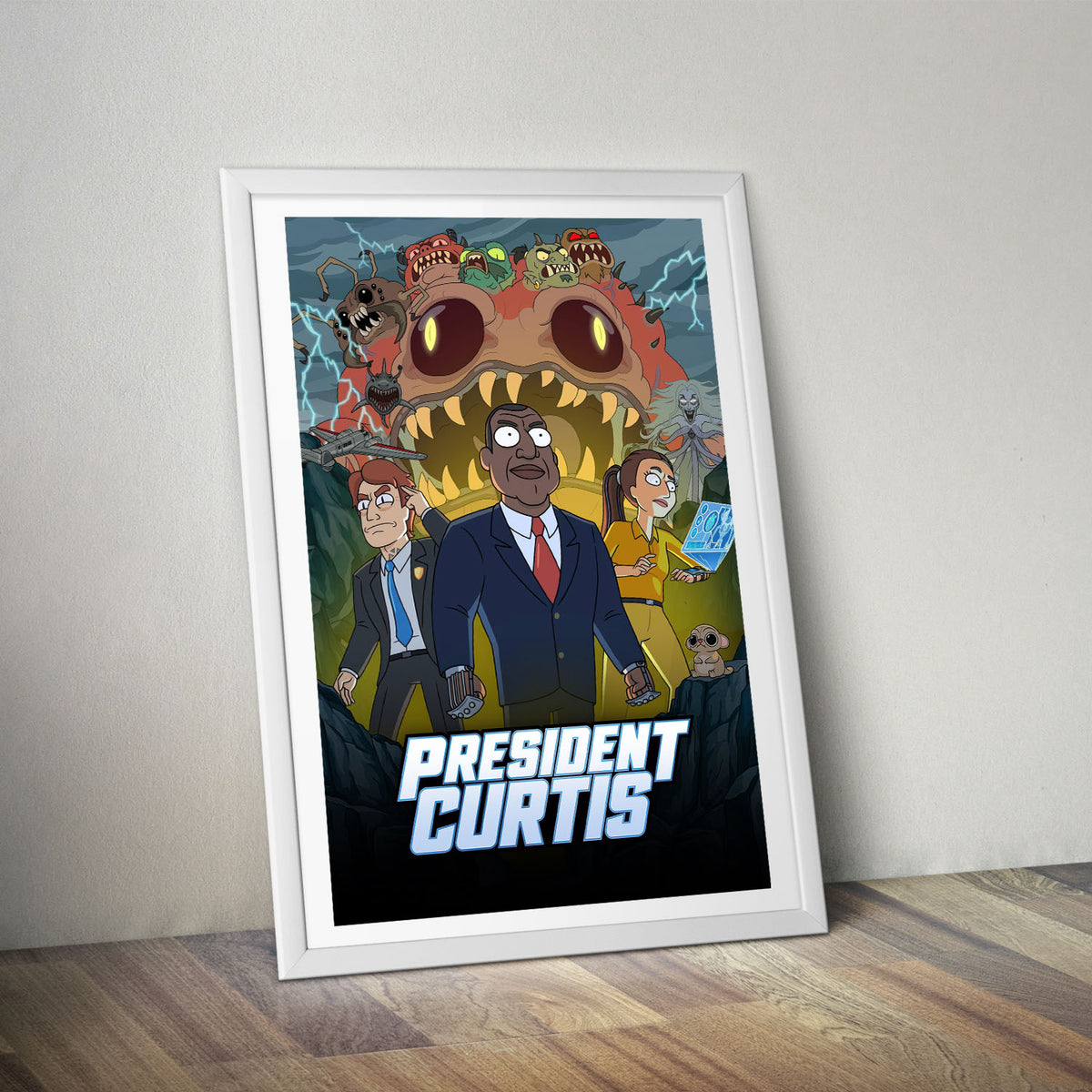 Flex Designs Poster President Curtis 5 x 7" Home Goods - TV Show 2026 TV Show Poster